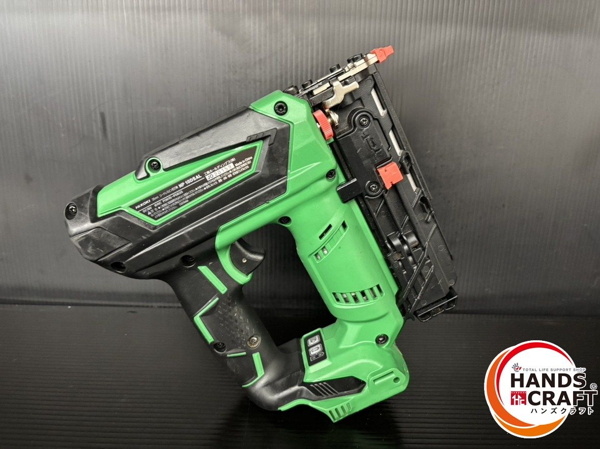 ♭ 品 ハイコーキ 18 Vコードレスピン釘打ち機 本体のみ 熊
