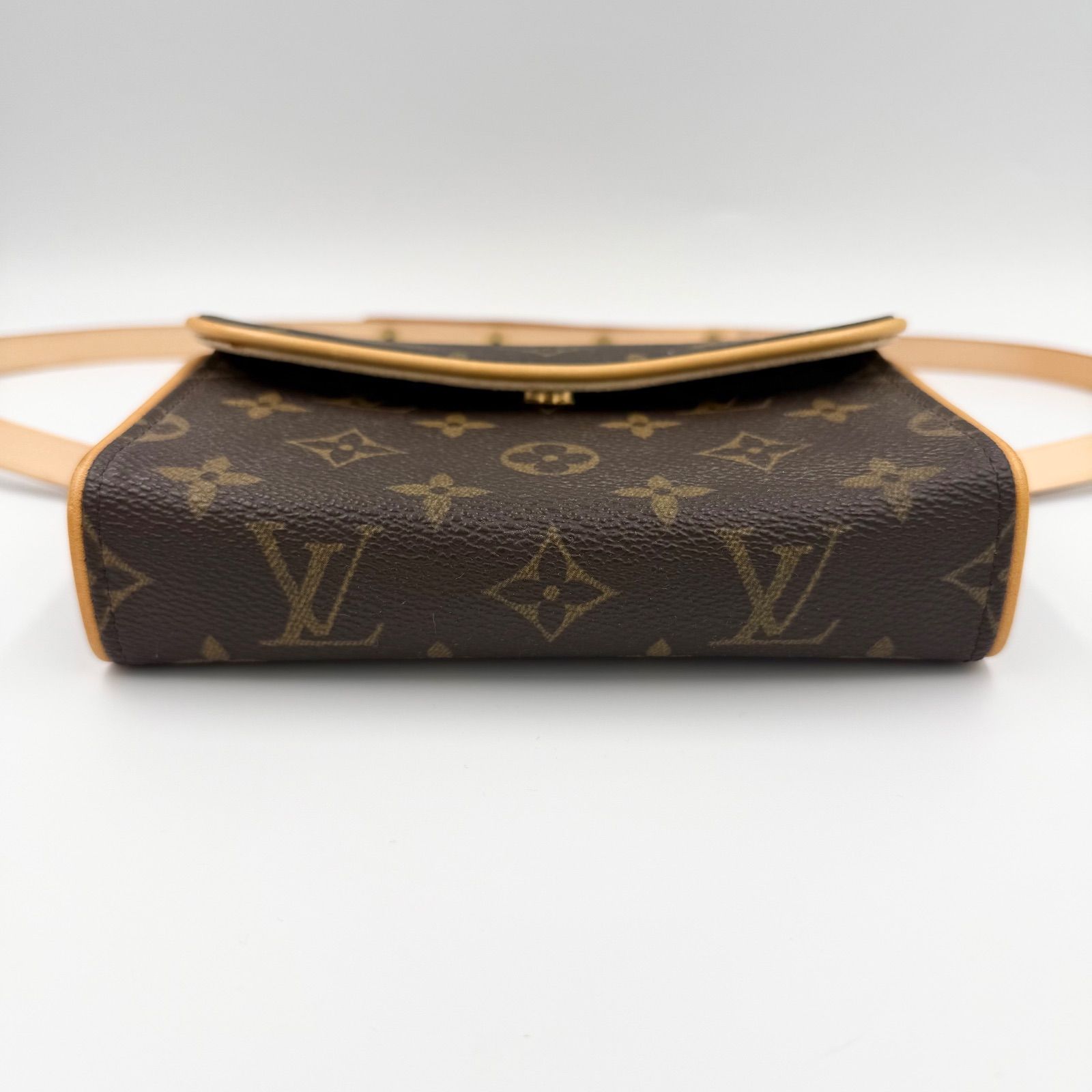 ルイヴィトン M51855 モノグラム ポシェット フロランティーヌ ウエスト ルイヴィトン ウエストポーチ ポシェット・フロランティーヌ