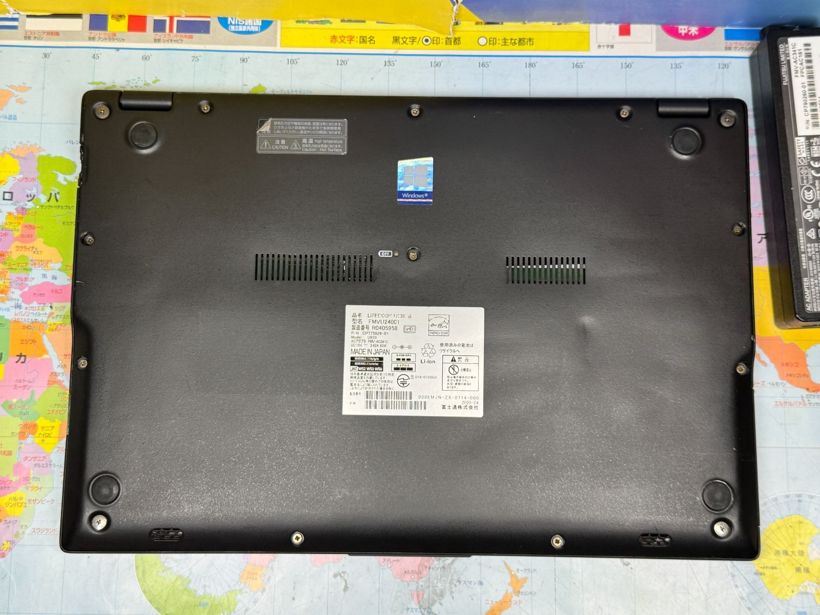 i7・16GB 富士通 U939/B 13.3型 FHD ノートPC 超軽量 - メルカリ