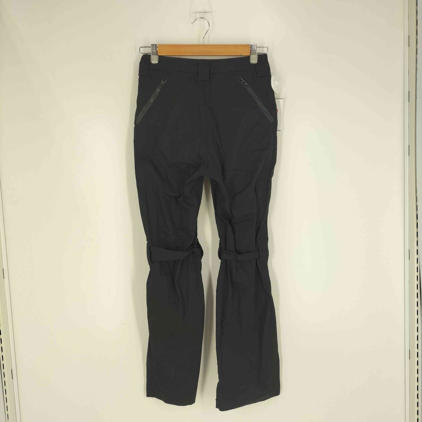 X-girl INSIDE OUT BONDAGE PANTS ブラック X-girl（エックスガール）の「INSIDE OUT BONDAGE PANTS（その他パンツ