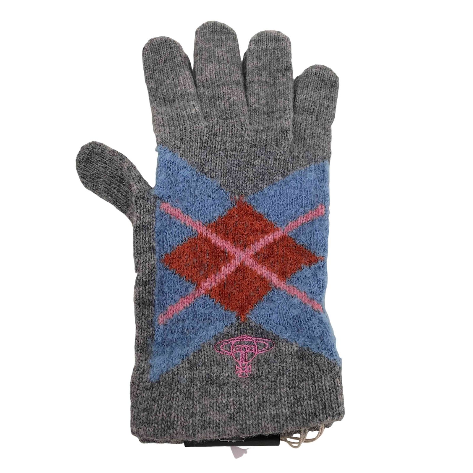 ヴィヴィアンウエストウッド Vivienne Westwood ウール混 アーガイル