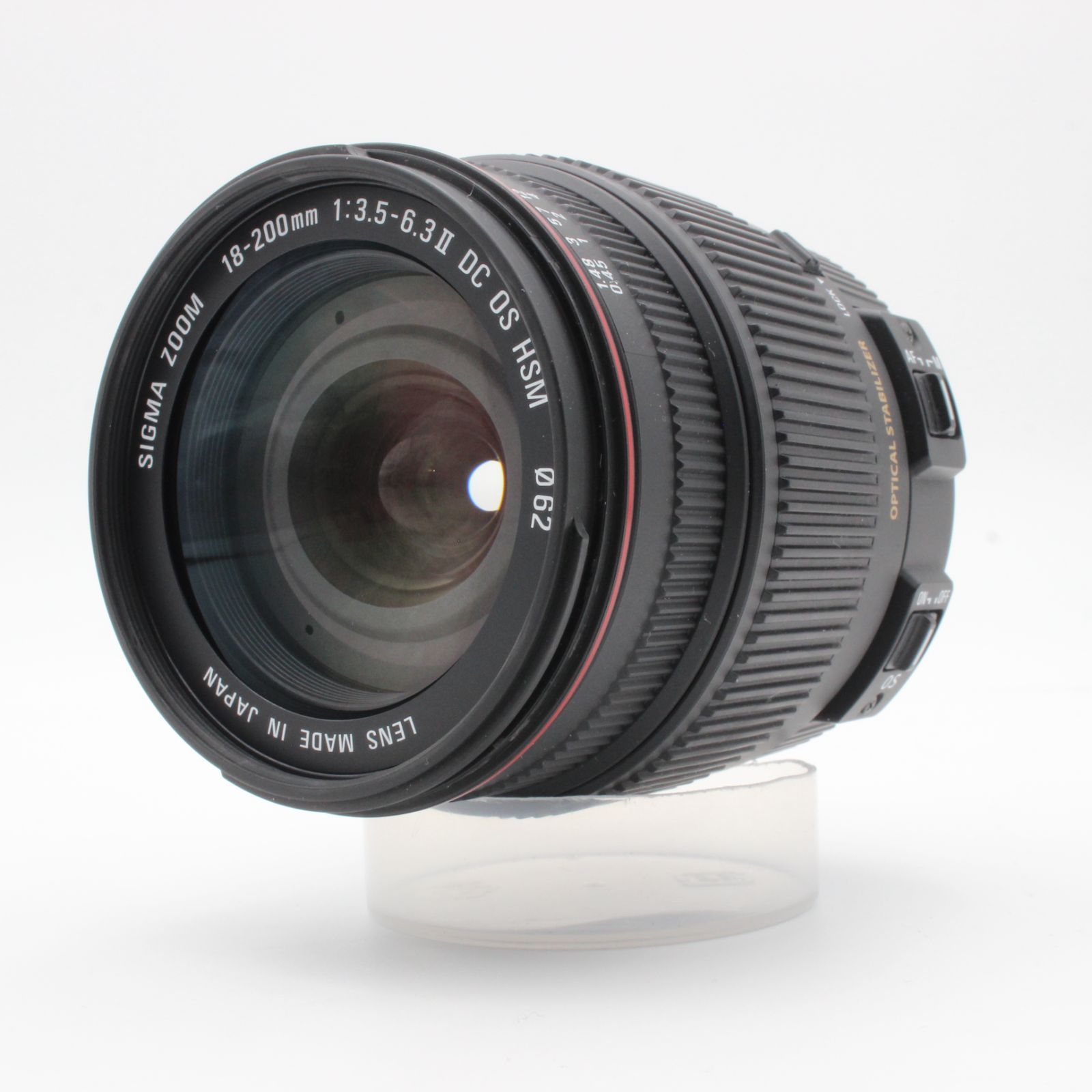 美品】 SIGMA シグマ 18-200mm f3.5-6.3 Ⅱ DC OS HSM シグマ用SA 