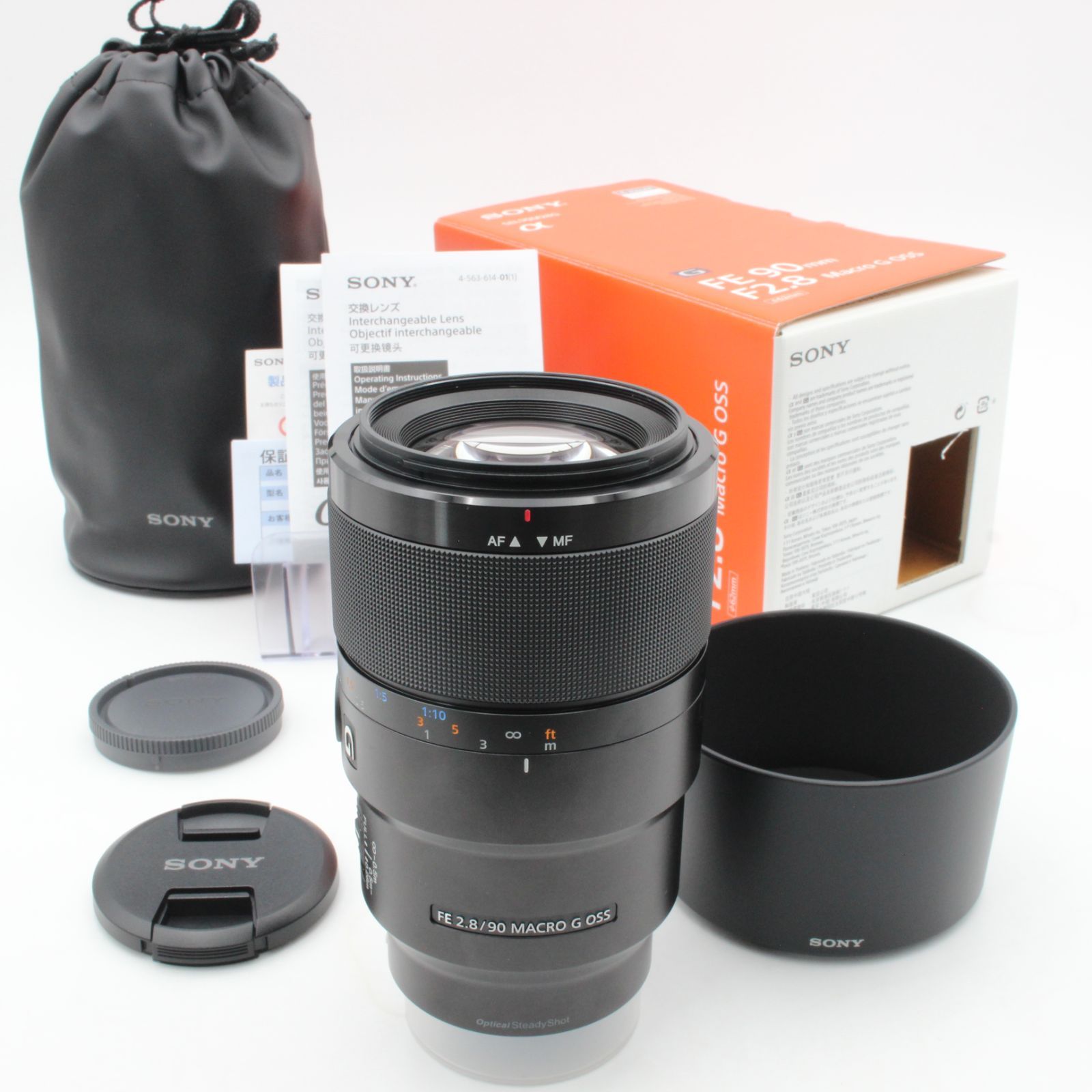 ほぼ新品】 SONY ソニー FE 90mm f2.8 Macro G OSS SEL90M28G E