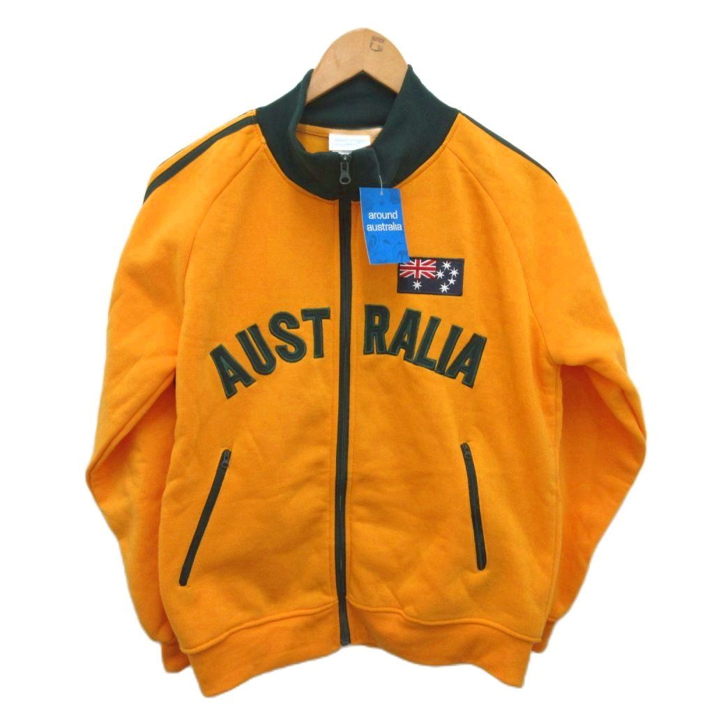 around australia タグ付き トラックジャケット ブルゾン ジップアップ