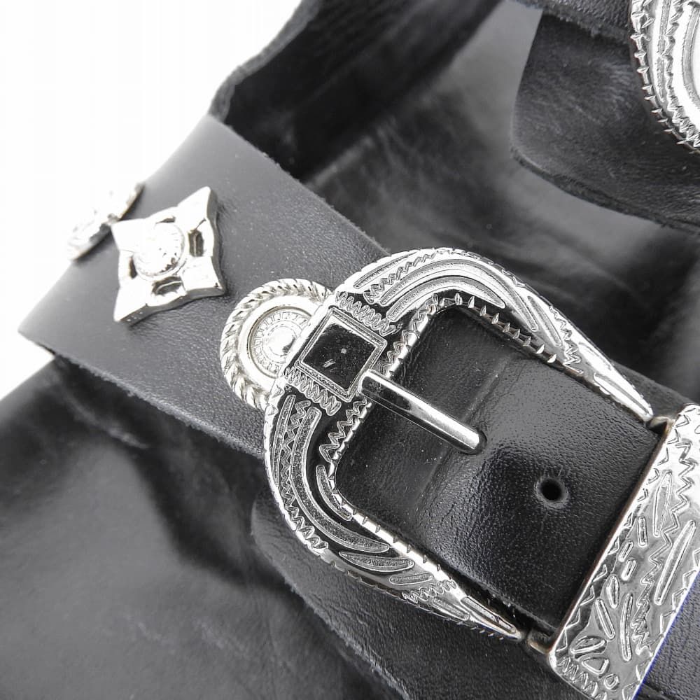 TOGA PULLA トーガプルラ メタル フラット サンダル シューズ