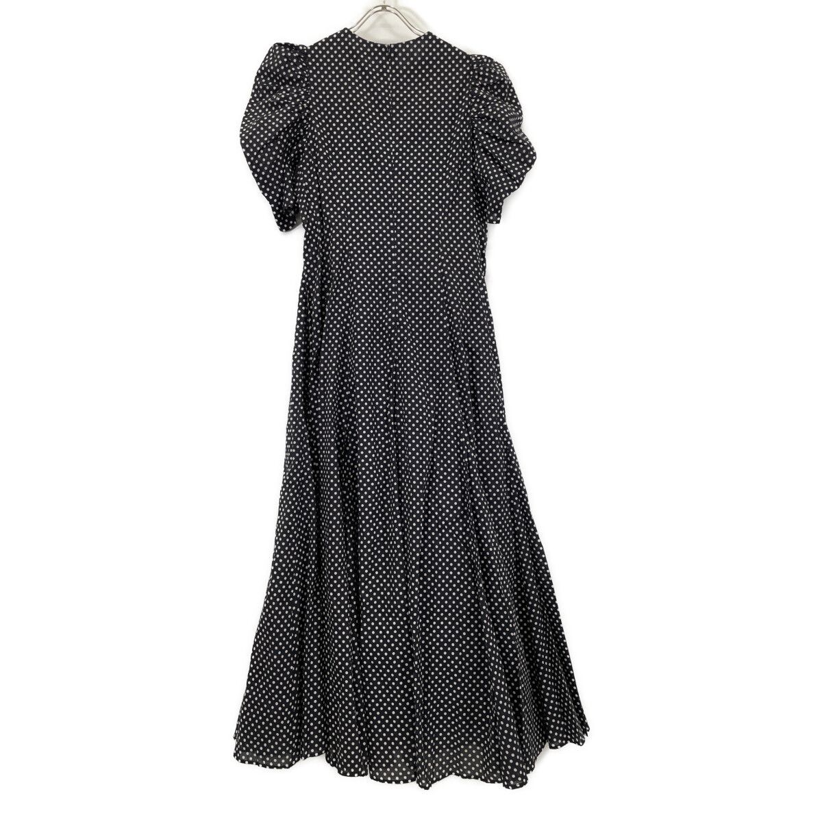 MARIHA マリハ ﾌﾞﾗｯｸ 水玉 ｾﾚﾅｰﾃﾞのﾄﾞﾚｽ ﾜﾝﾋﾟｰｽ 38 - メルカリ