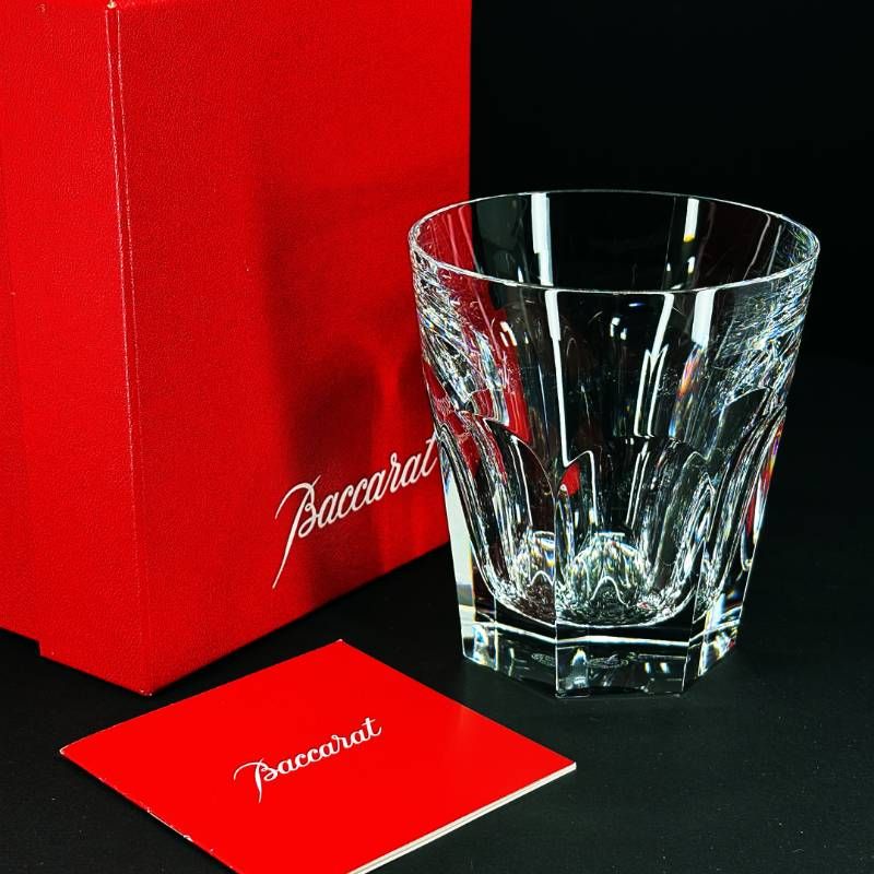 美品・箱付き】Baccarat バカラ／アルクール タンブラー／クリスタル
