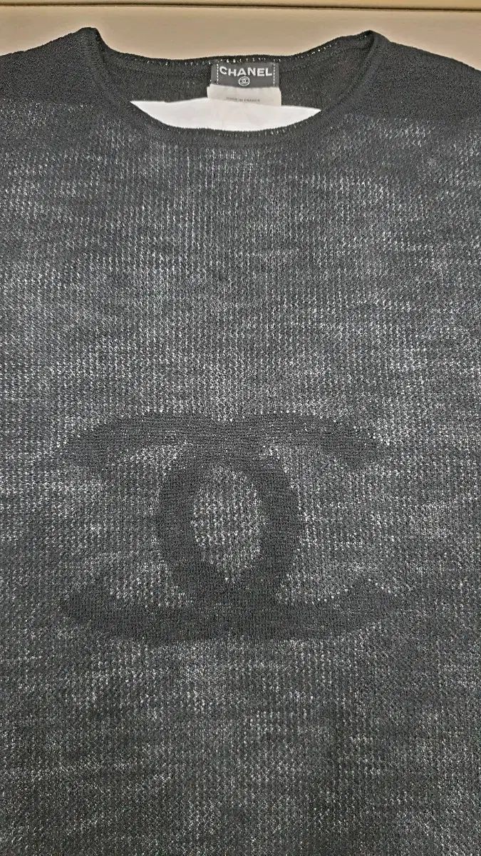 ブランド CHANEL(シャネル) ニット シースルー CHANEL(シャネル) ロゴ