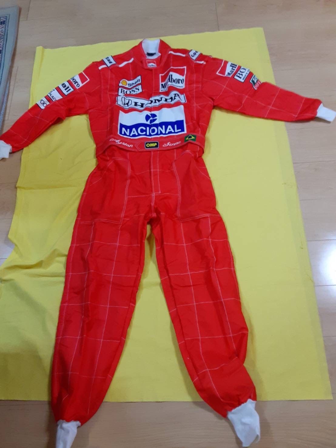 新品 アイルトンセナ F1 レーシングスーツ オーダーメイド サイズ各種