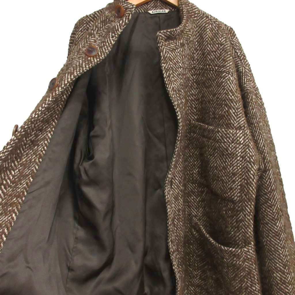 オーラリー AURALEE 22AW WOOL ALPACA SHORT BLOUSON ウールアルパカ