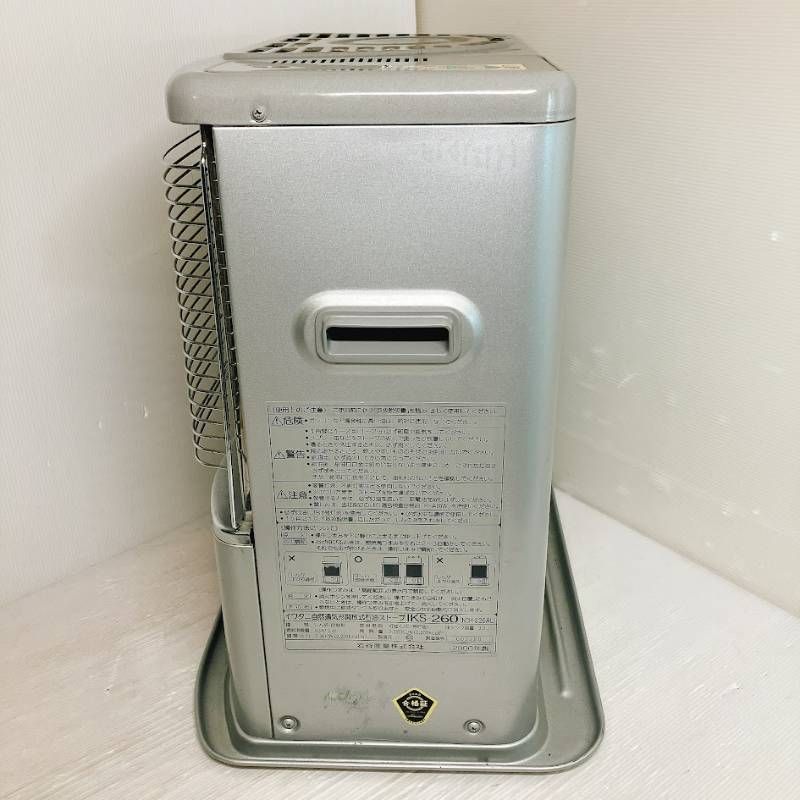 イワタニ IWATANI 石油ストーブ 自然通気形 開放式 IKS-260 NCH-S26AL