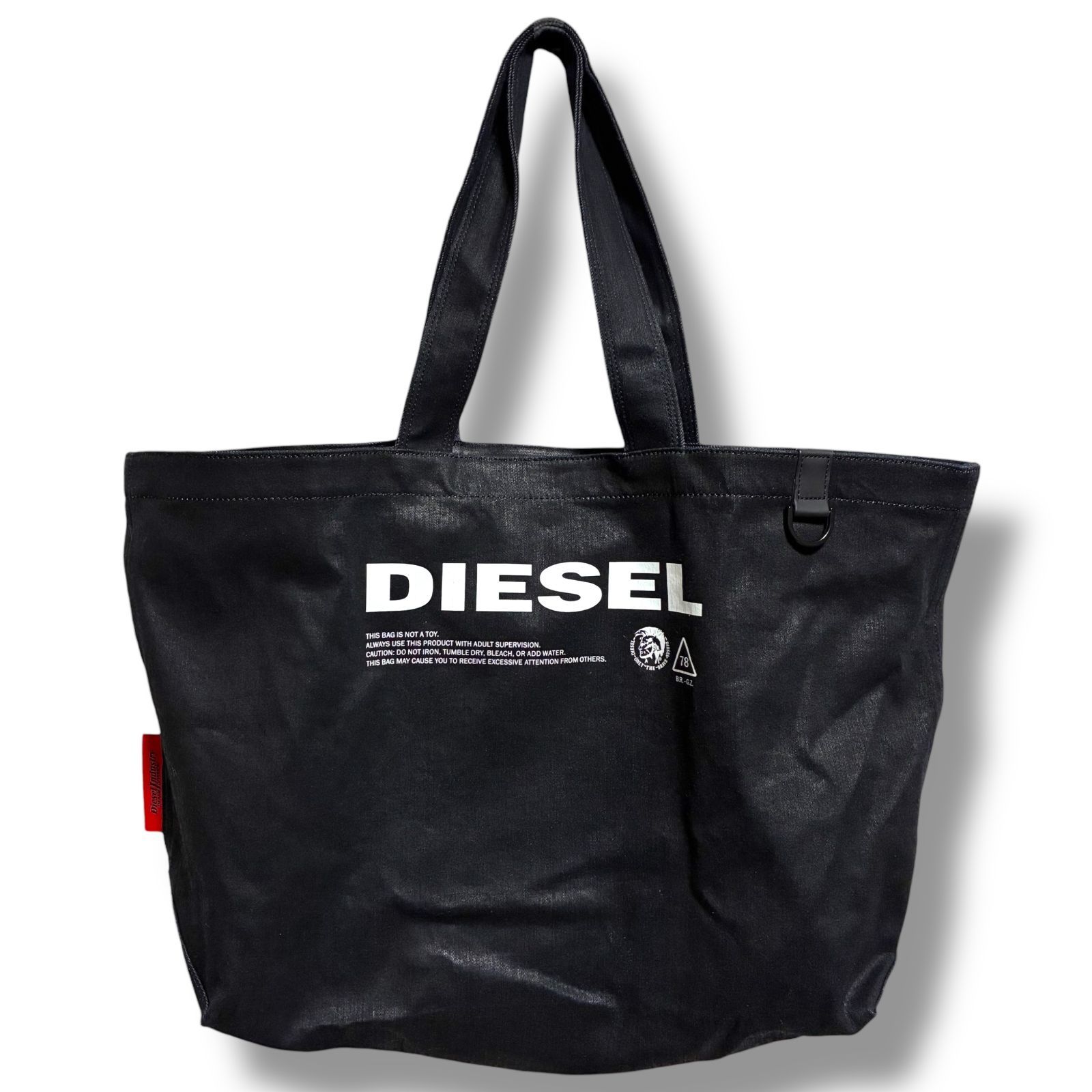 DIESEL ディーゼル ブラック メンズ レディース ユニセックス トート 