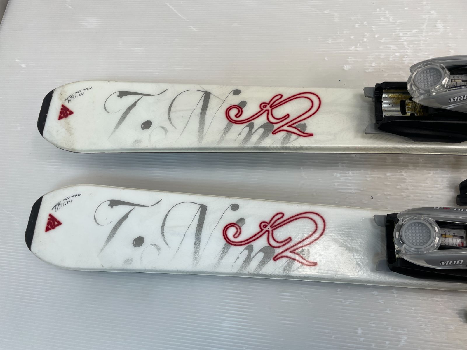 スキー K2 T・Nine Inspire Luv 146 cm + MARKER MOD 9.0 カービング