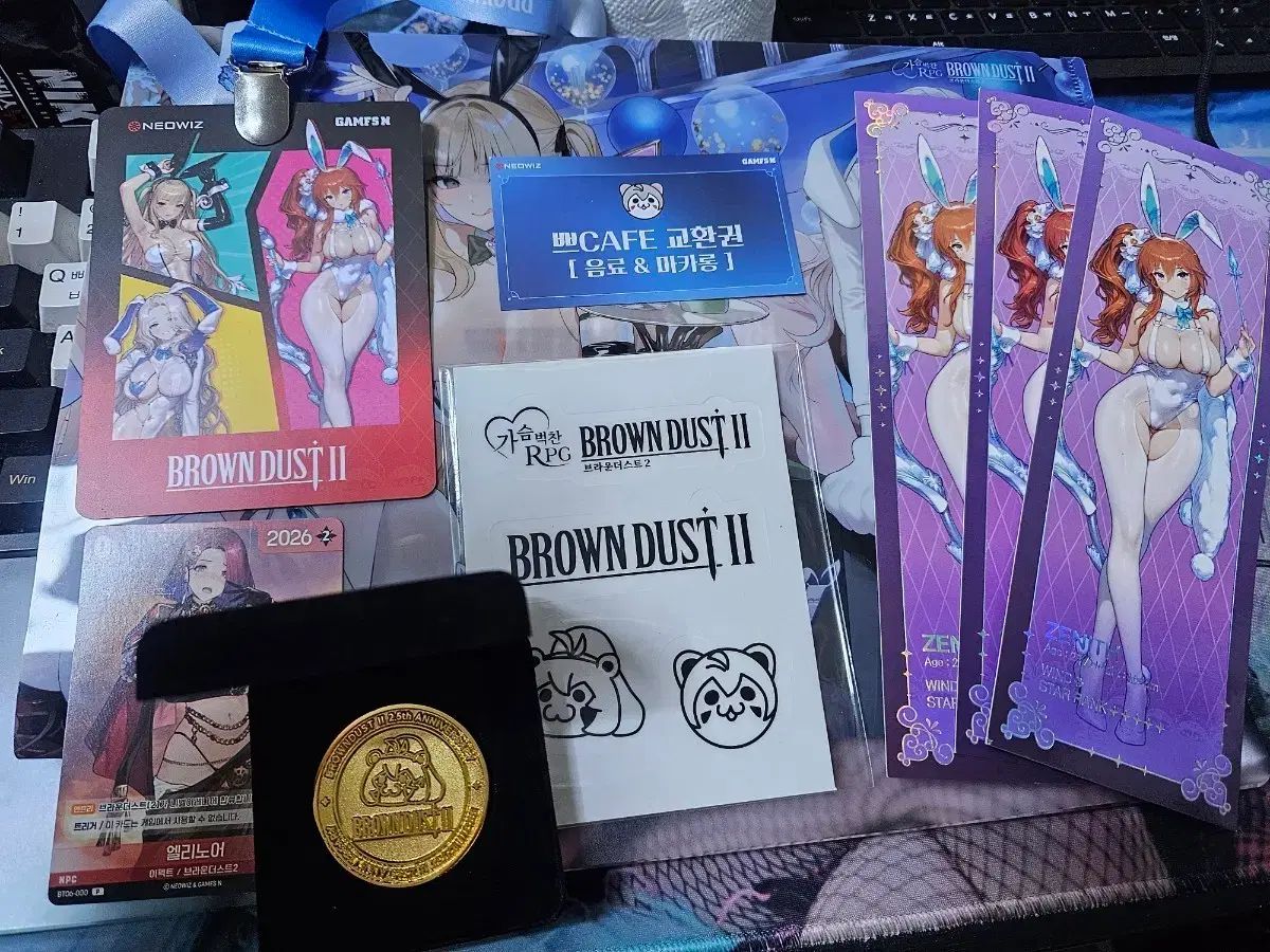 ブラウンダスト2 agf ブラウンダスト2 ジェニス ストレンジャー カード 特典 非売品