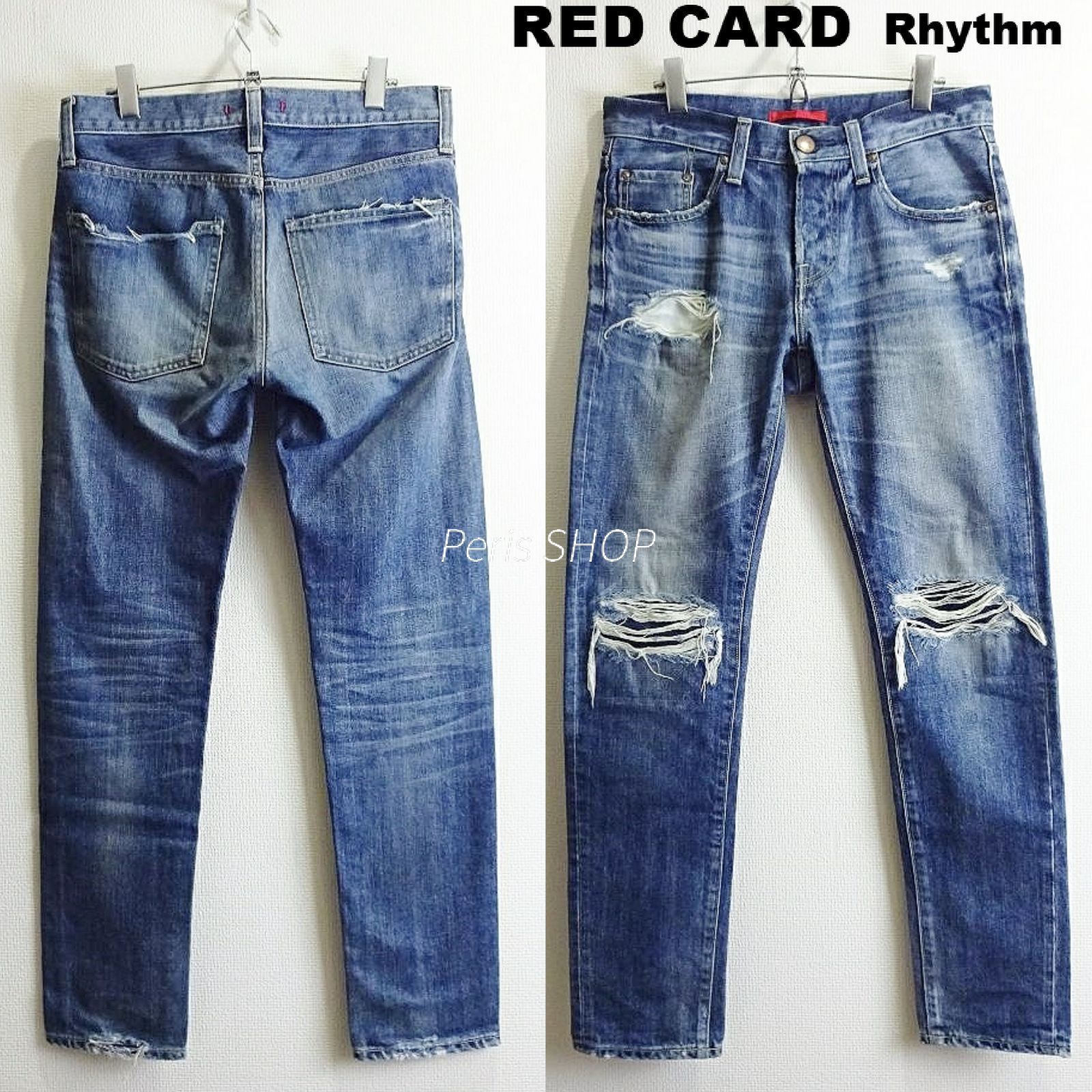 RED CARD レッドカード Rhythm W81cm / W28 / M 17878 リズム スリム 