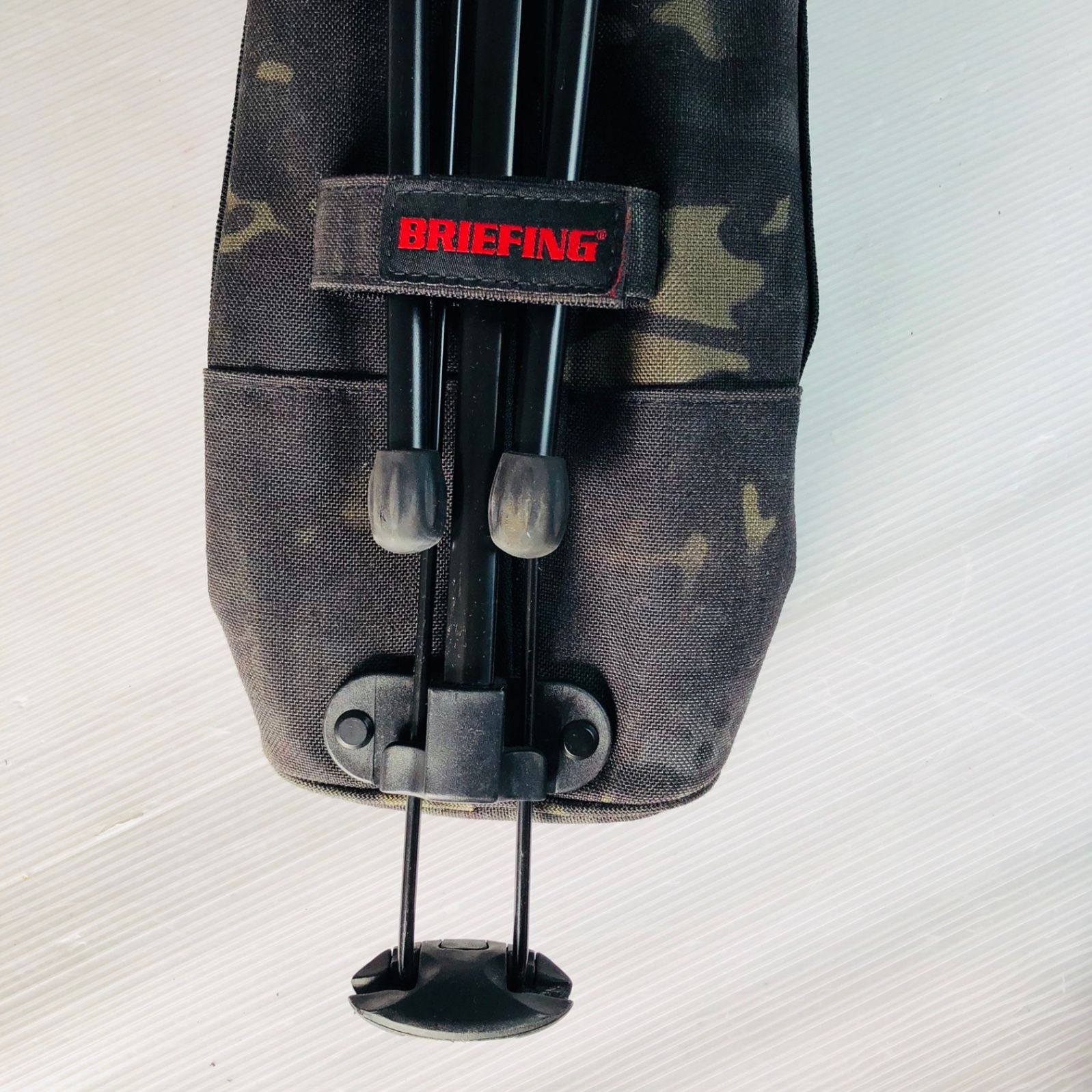 BRIEFING ブリーフィング カモフラ セルフスタンド クラブバッグ