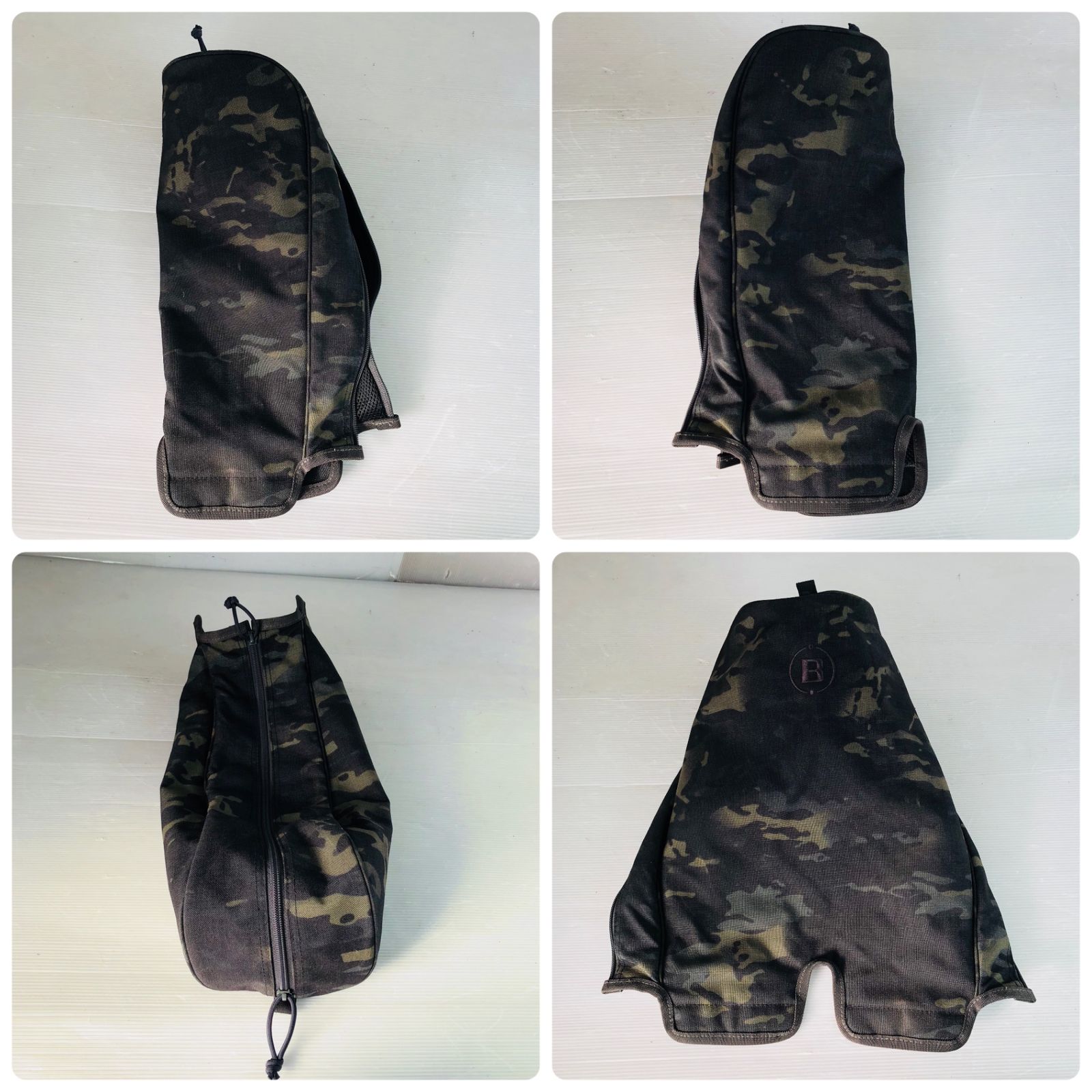 BRIEFING ブリーフィング カモフラ セルフスタンド クラブバッグ