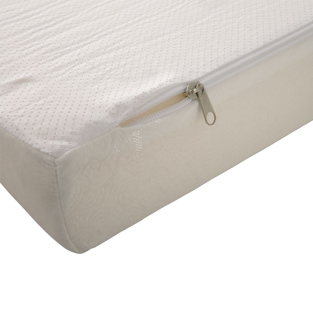 10cm高反発マットレス シングル ホワイト 25D 120N S 【ホワイト