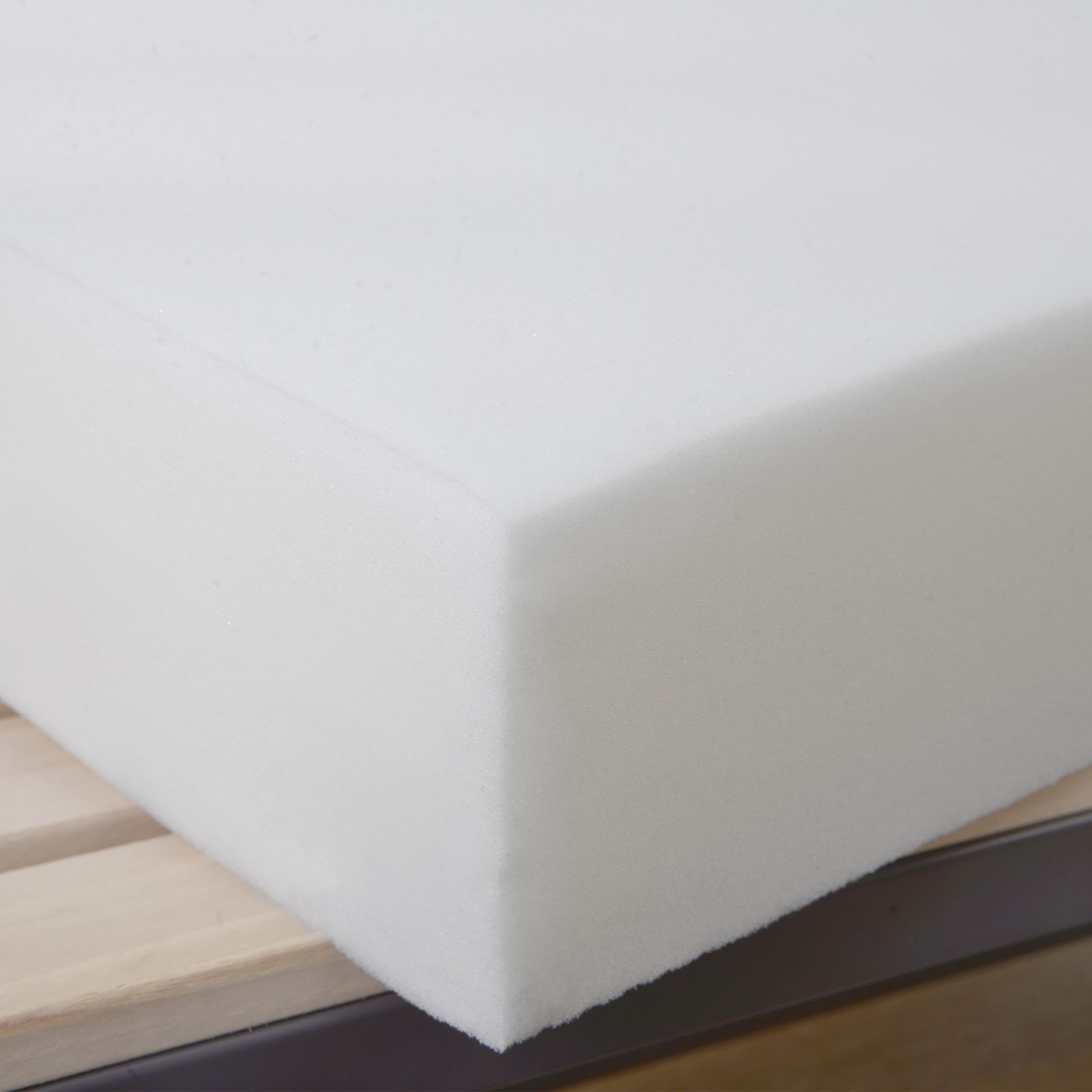 10cm高反発マットレス シングル ホワイト 25D 120N S 【ホワイト