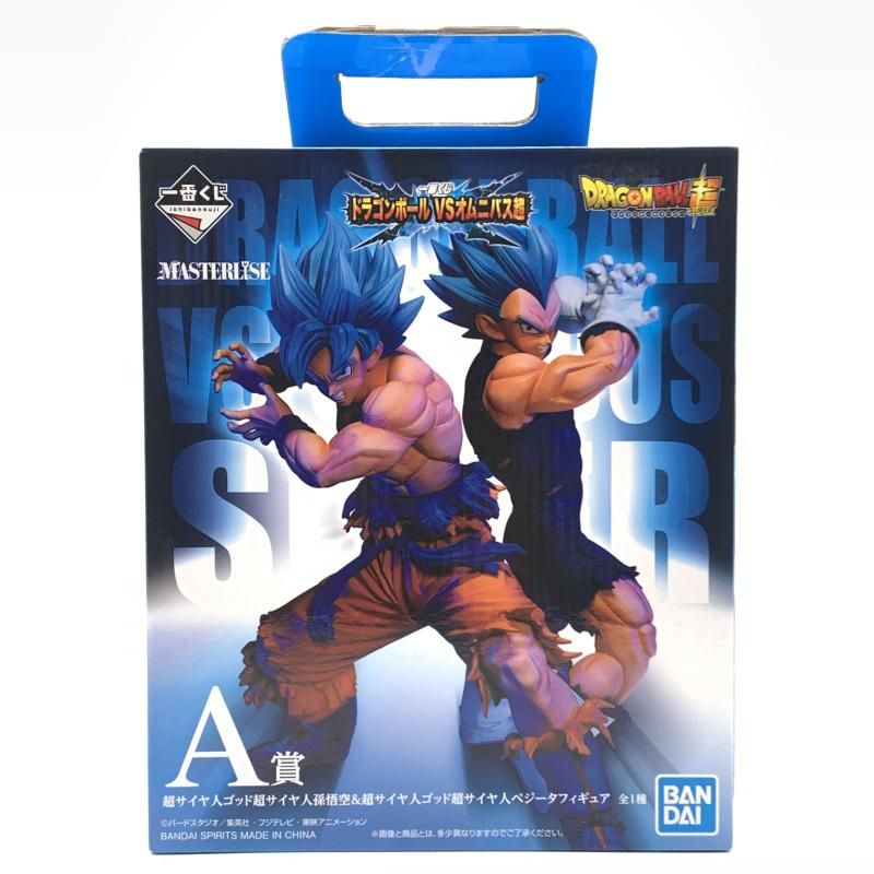 A賞 超サイヤ人ゴッド超サイヤ人孫悟空 超サイヤ人ゴッド超サイヤ人ベジータ フィギュア ｢一番くじ ドラゴンボール VSオムニバス超｣ 10