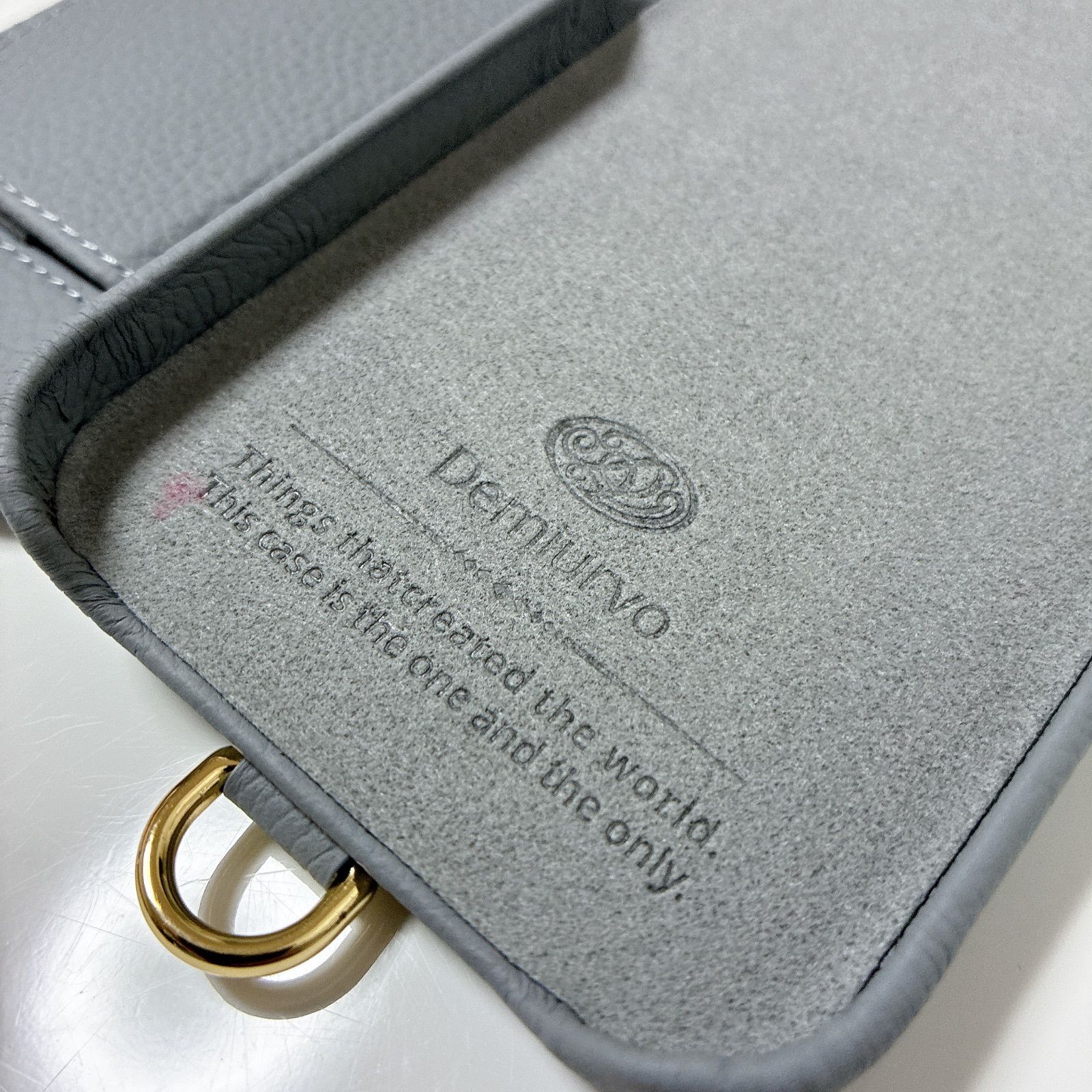 iPhone14】新品DEMIUデミュウdemiurvoデミウルーボiPhoneケースPOCHE