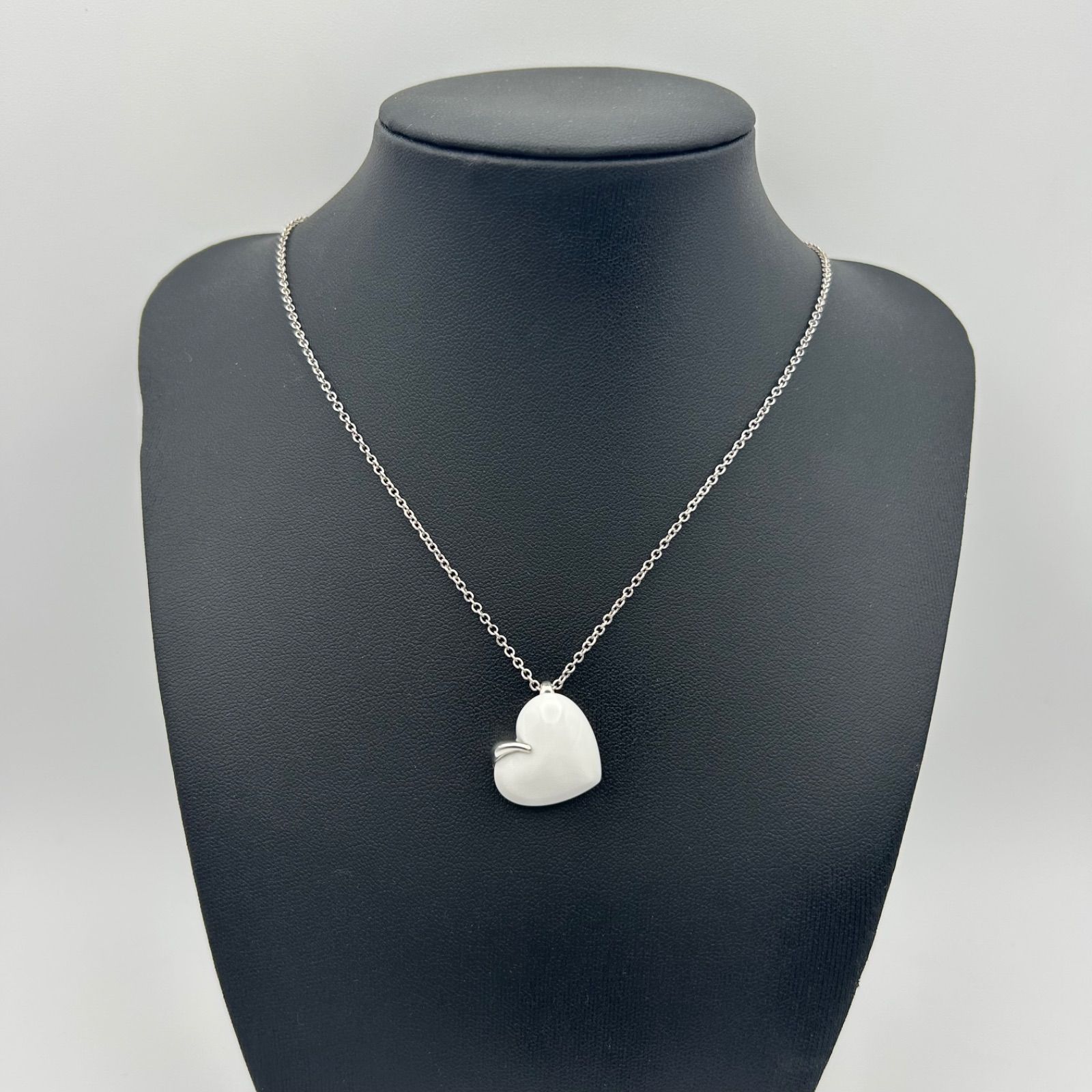 希少レア品 STAR JEWELRY スタージュエリー Wアゲート ハート N 