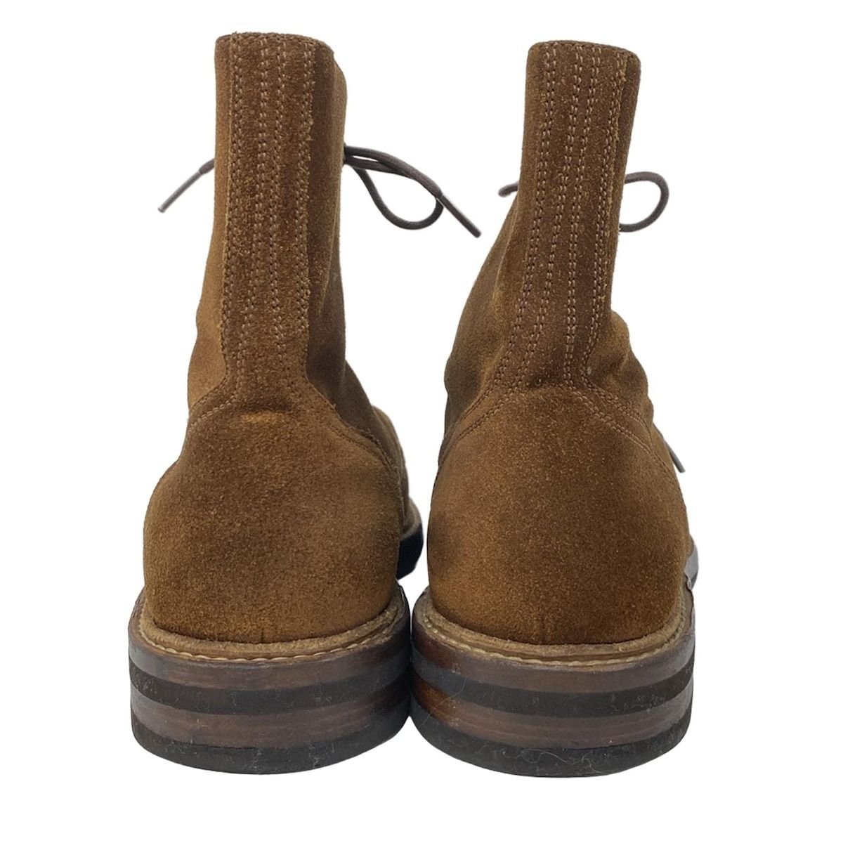 ブルネロ　クチネリ　ショートブーツ　茶 BRUNELLO CUCINELLI(ブルネロクチネリ) ショートブーツ 40 1/2 メンズ