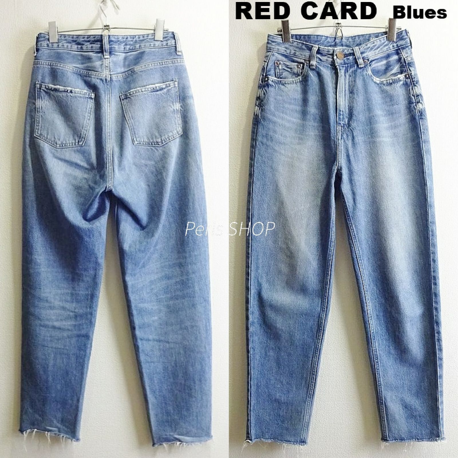 RED CARD レッドカード Blues W70cm / W23 / M ルーズテーパードデニム 