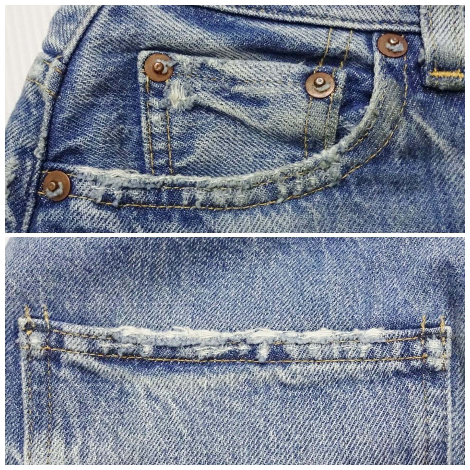 RED CARD レッドカード Blues W70cm / W23 / M ルーズテーパードデニム 