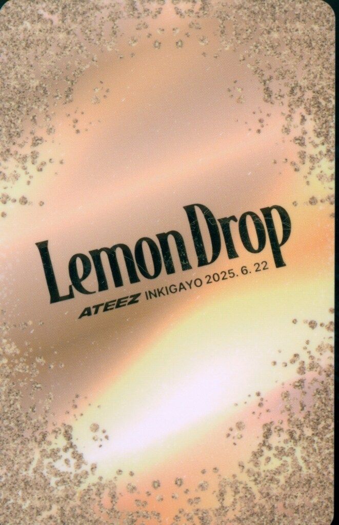 ATEEZ 人気歌謡POPUP SAN Lemon Drop 金 - メルカリ