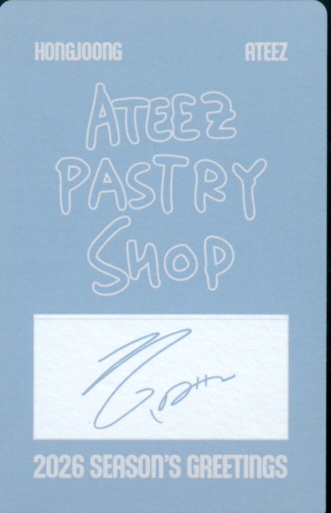 ATEEZ 封入 HONGJOONG 2026 SEASON'S GREETINGS - メルカリ