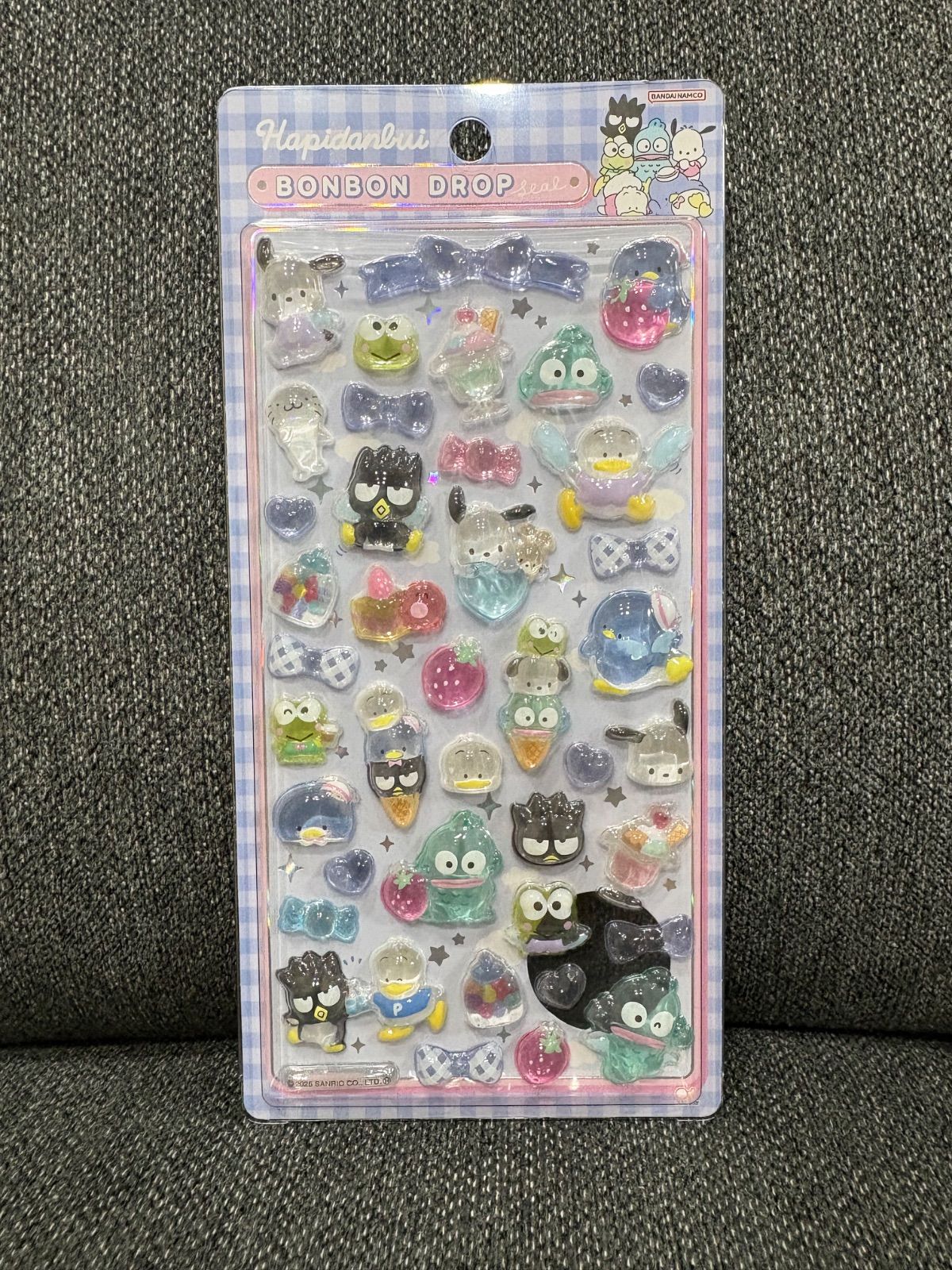 正規品 サンリオ ボンボンドロップシール ハピダンブイ｜ハンギョドン