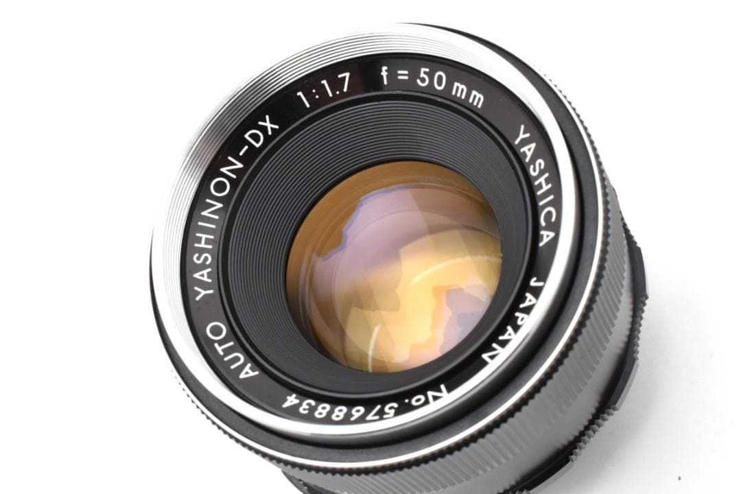 ◎フレア◎YASHICA YASHINON-DS 50mm F1.4 Y060 ◎フレア◎ YASHICA YASHINON-DX 50mm F1.7 C137 - メルカリ