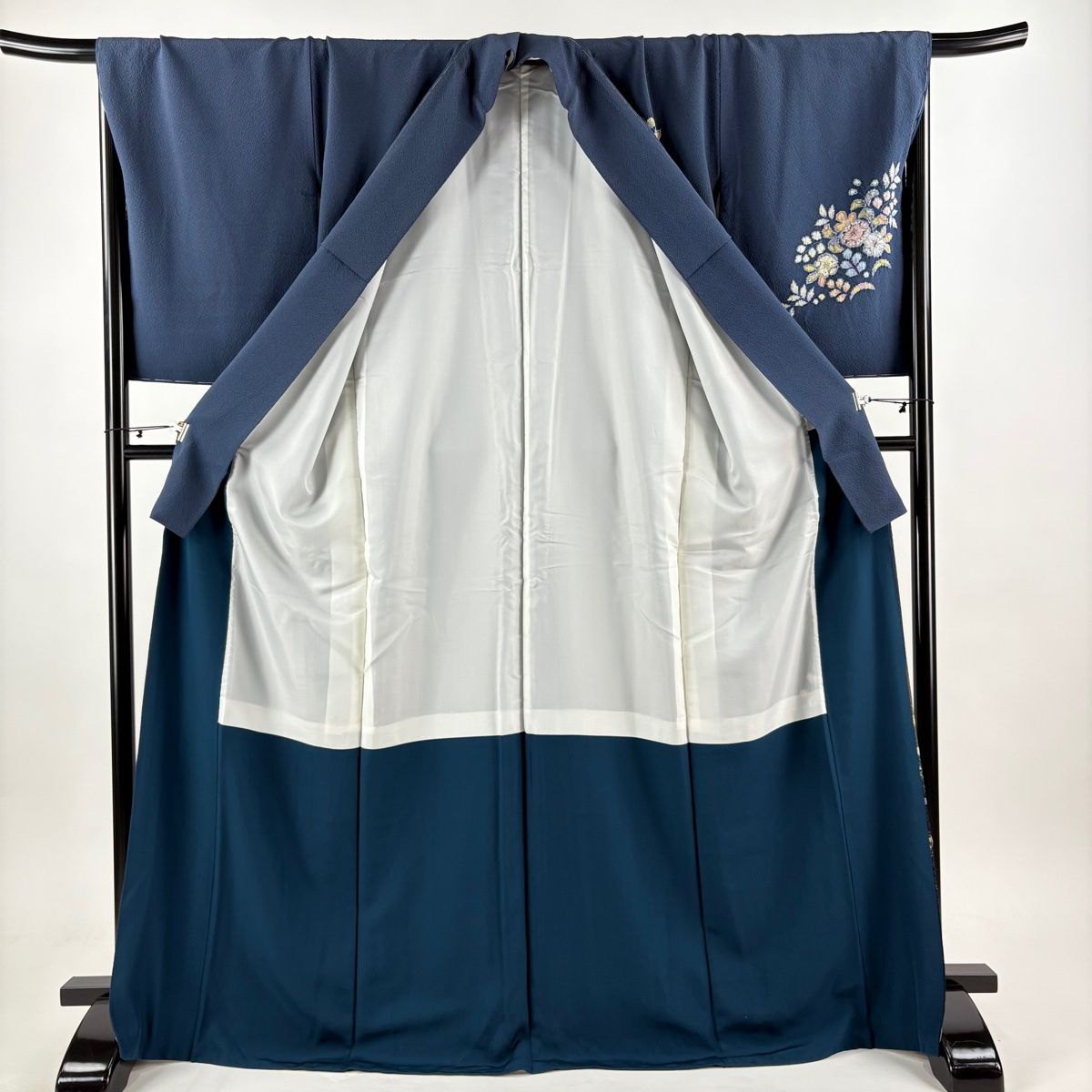 翠山工房■着物辻が花 身丈154cm裄丈66cm　落款入り やまとの名品Pa25 翠山工房□着物辻が花 身丈154cm裄丈66cm 落款入り やまとの名品