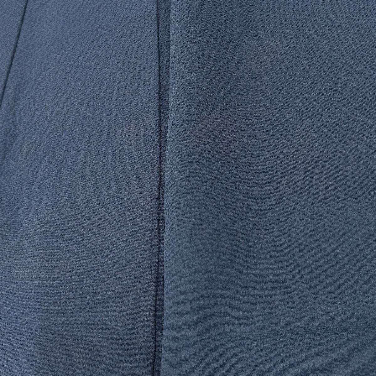 やまと誂製　付下げ 　辻が花 翠山工房 ぼかし 縮緬 青灰色 正絹 0a1f0f7a7cb90e5e8c03c0a2b2295e