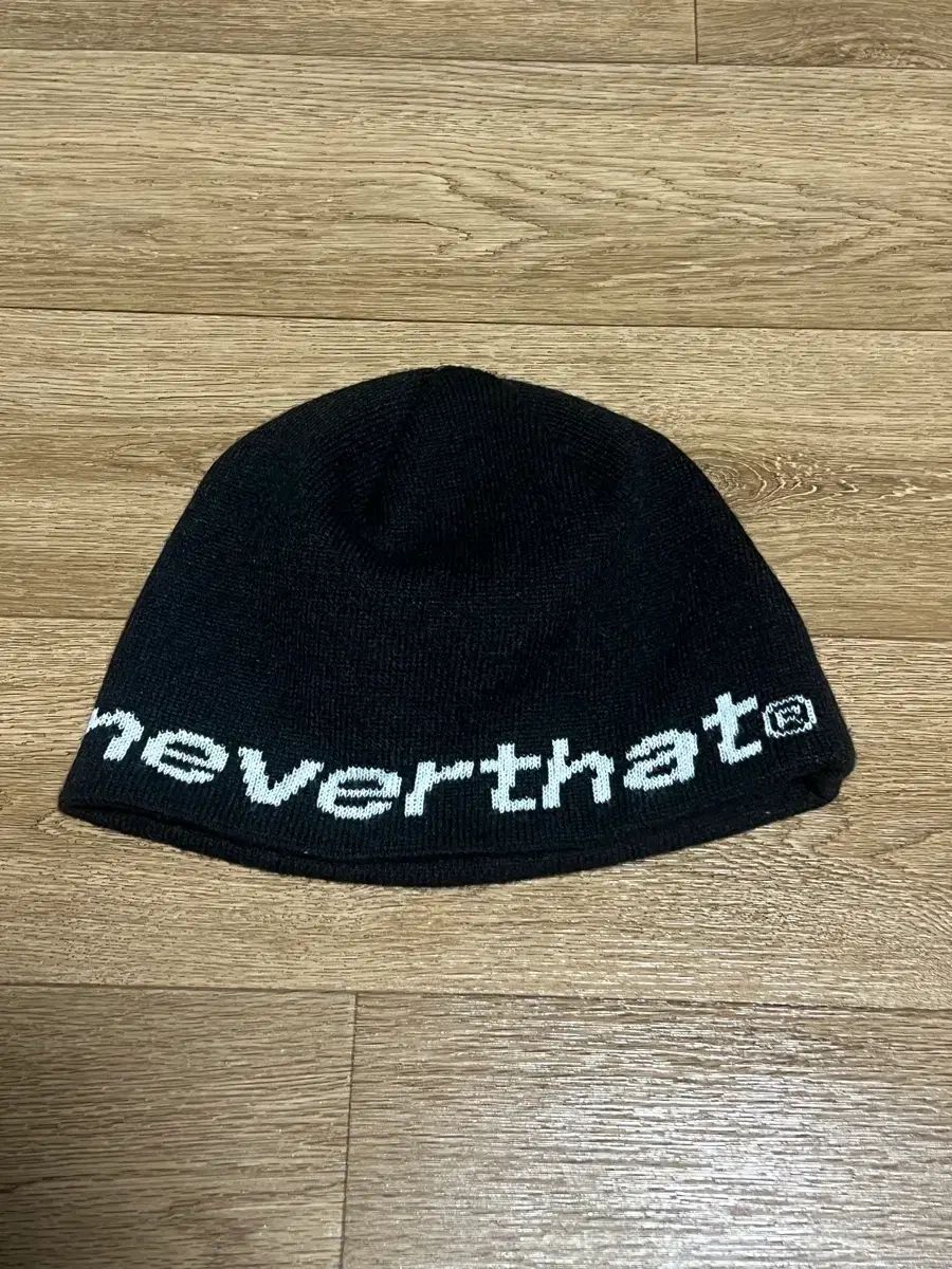 ディスイズネバーザット ビーニー ディスイズネバーザット ブラック