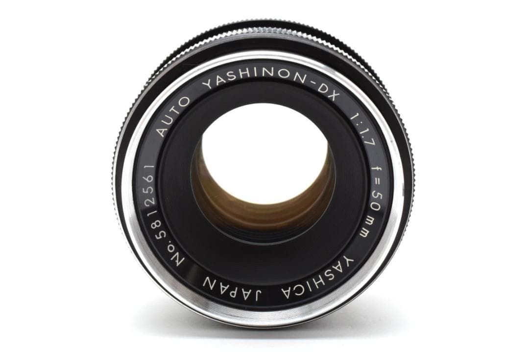 ◎フレア◎YASHICA YASHINON-DX 50mm F1.7 Y076 ◎フレア◎ YASHICA