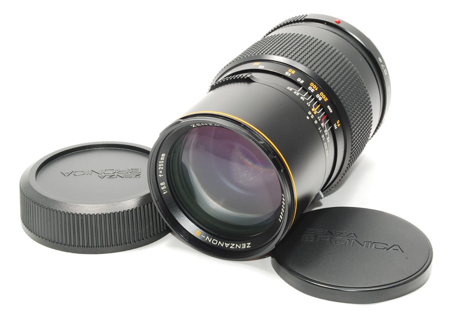 極上品】ゼンザブロニカ ZENZA BRONICA ZENZANON-S 250mm F5.6 r47