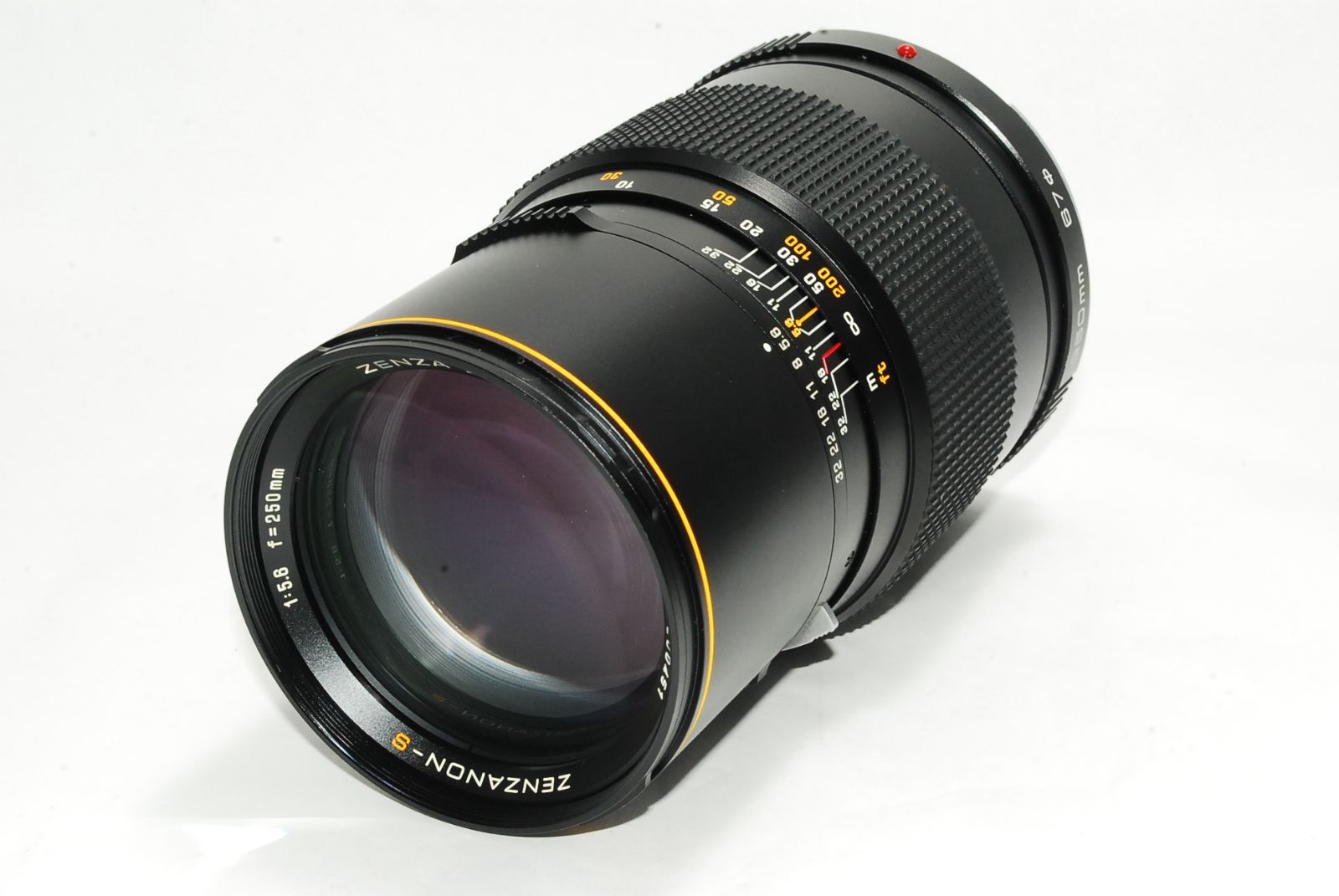 極上品】ゼンザブロニカ ZENZA BRONICA ZENZANON-S 250mm F5.6 r47