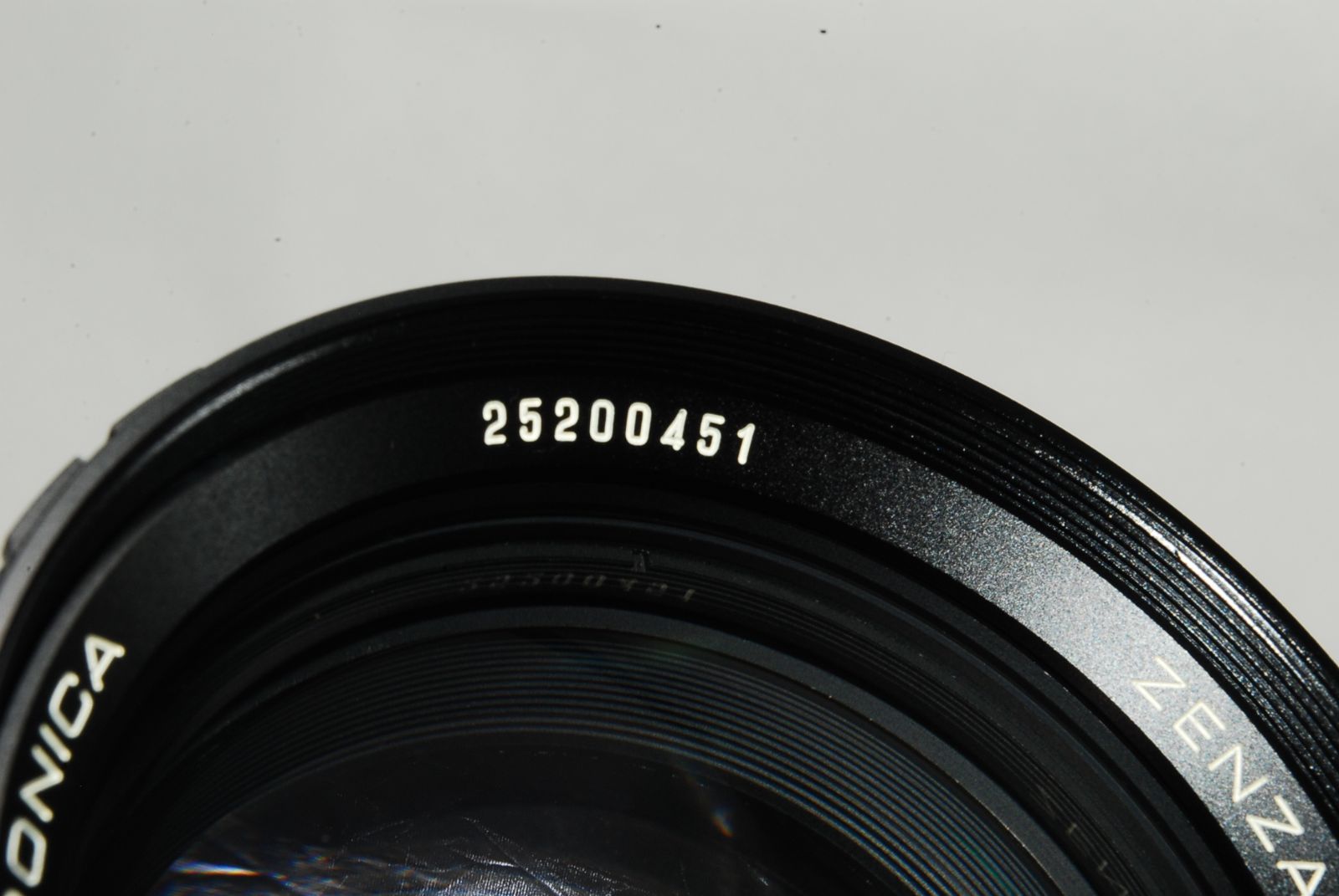 極上品】ゼンザブロニカ ZENZA BRONICA ZENZANON-S 250mm F5.6 r47