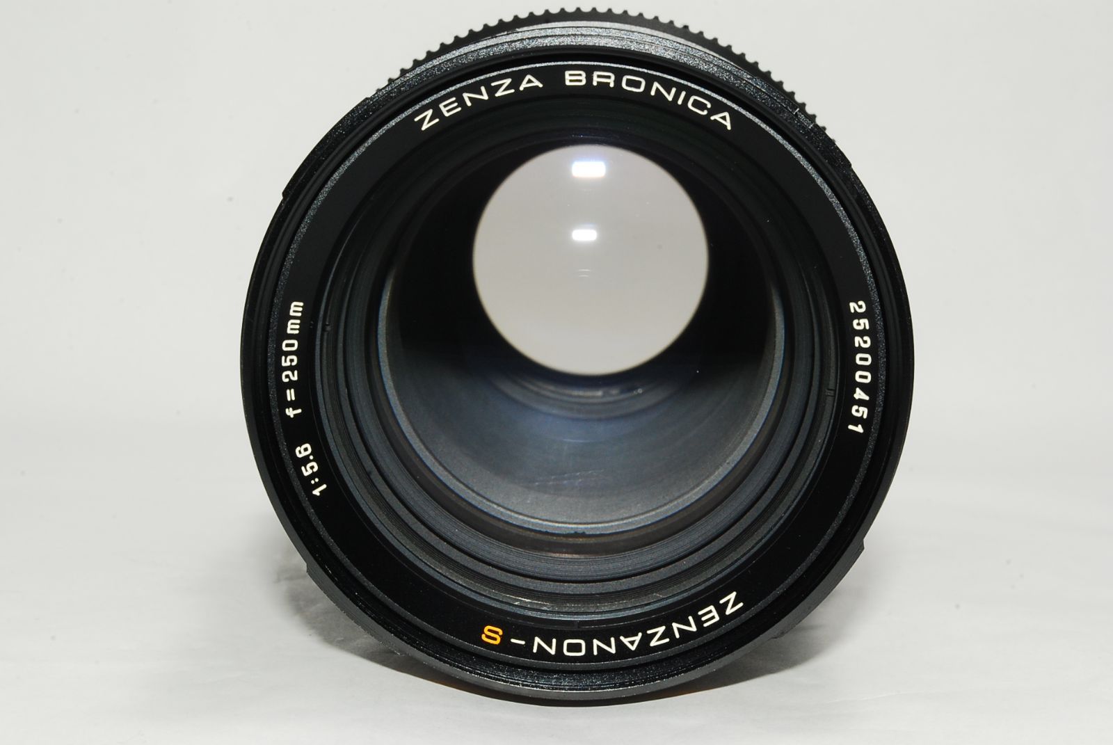 極上品】ゼンザブロニカ ZENZA BRONICA ZENZANON-S 250mm F5.6 r47