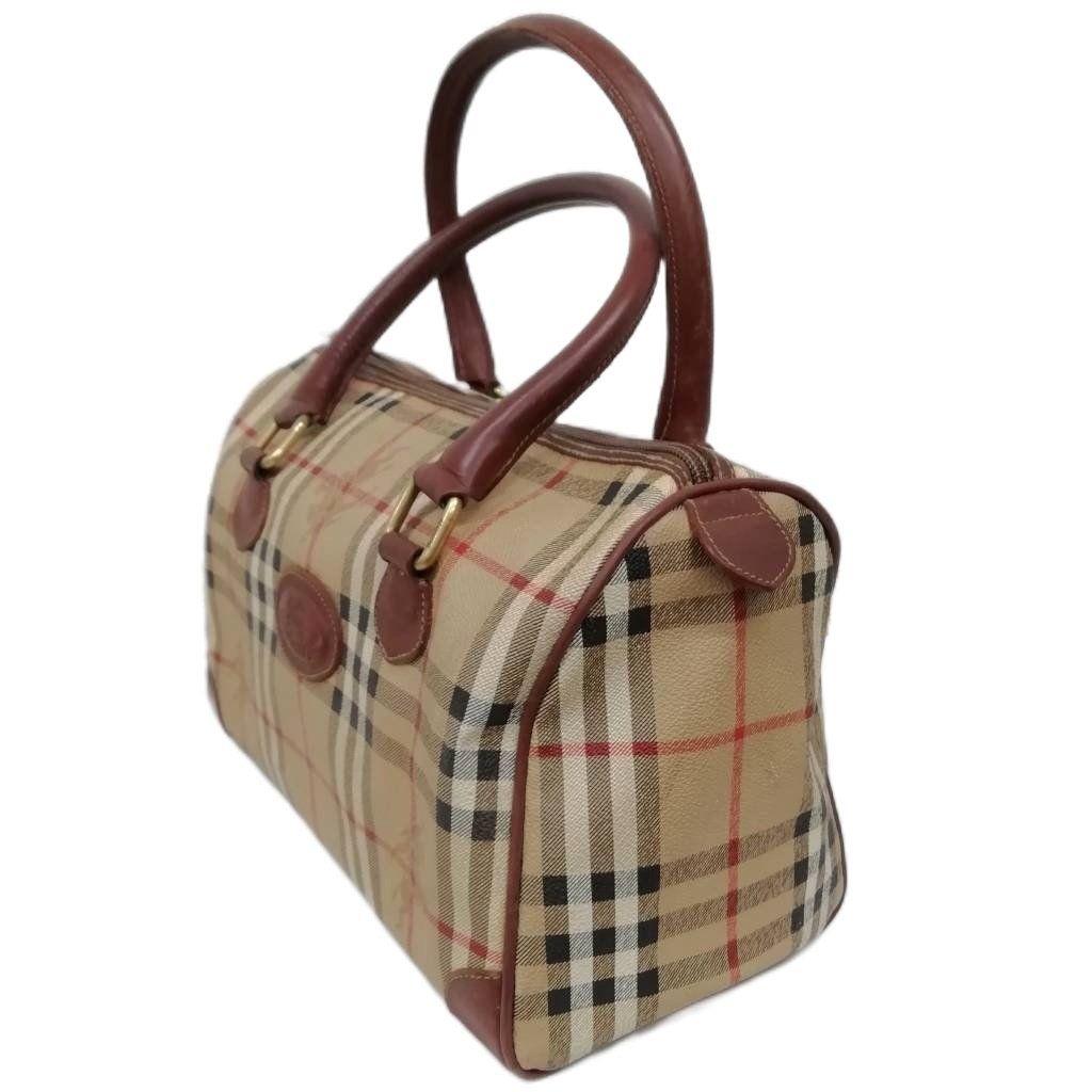 バーバリーズ Burberrys ノバチェック シャドーホース ミニボストン