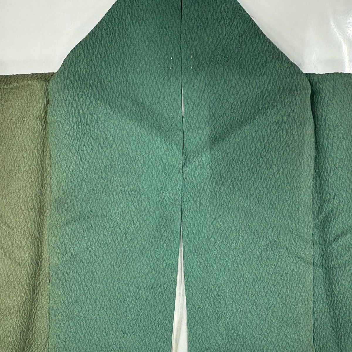 墨流し　小紋　濃淡グリーン　袷　正絹　トールサイズ　裄長 墨流し小紋濃淡グリーン袷正絹トールサイズ裄長