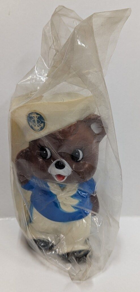 拓銀 たくちゃん 拓ちゃん 特大 ソフビ貯金箱 カウンター用 店頭用 水兵さん 拓銀 たくちゃん 拓ちゃん ソフビ貯金箱 カウンター用 店頭用 アイス