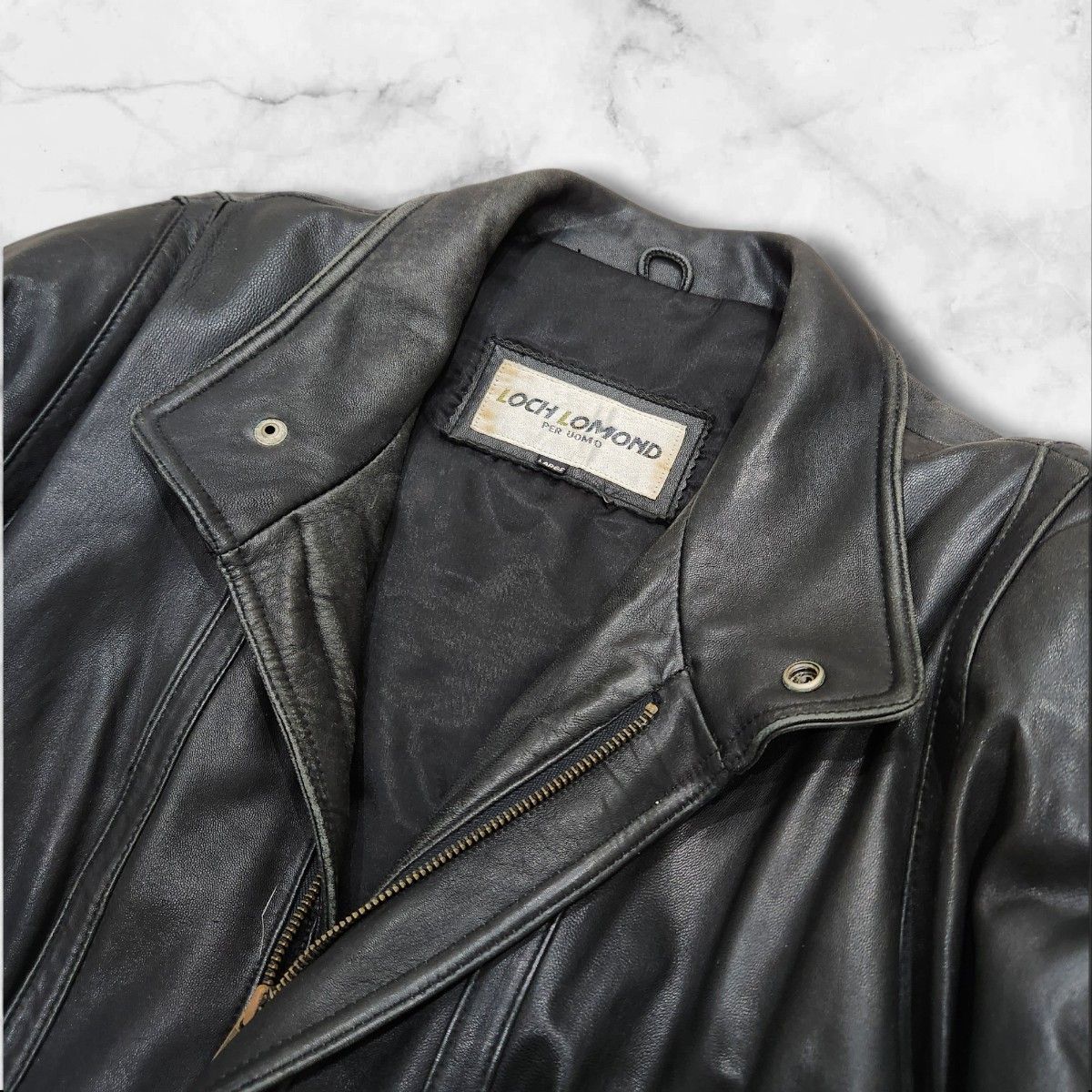 LOCH LOMOND ロッホローモンド A-2 フライトジャケット 羊革