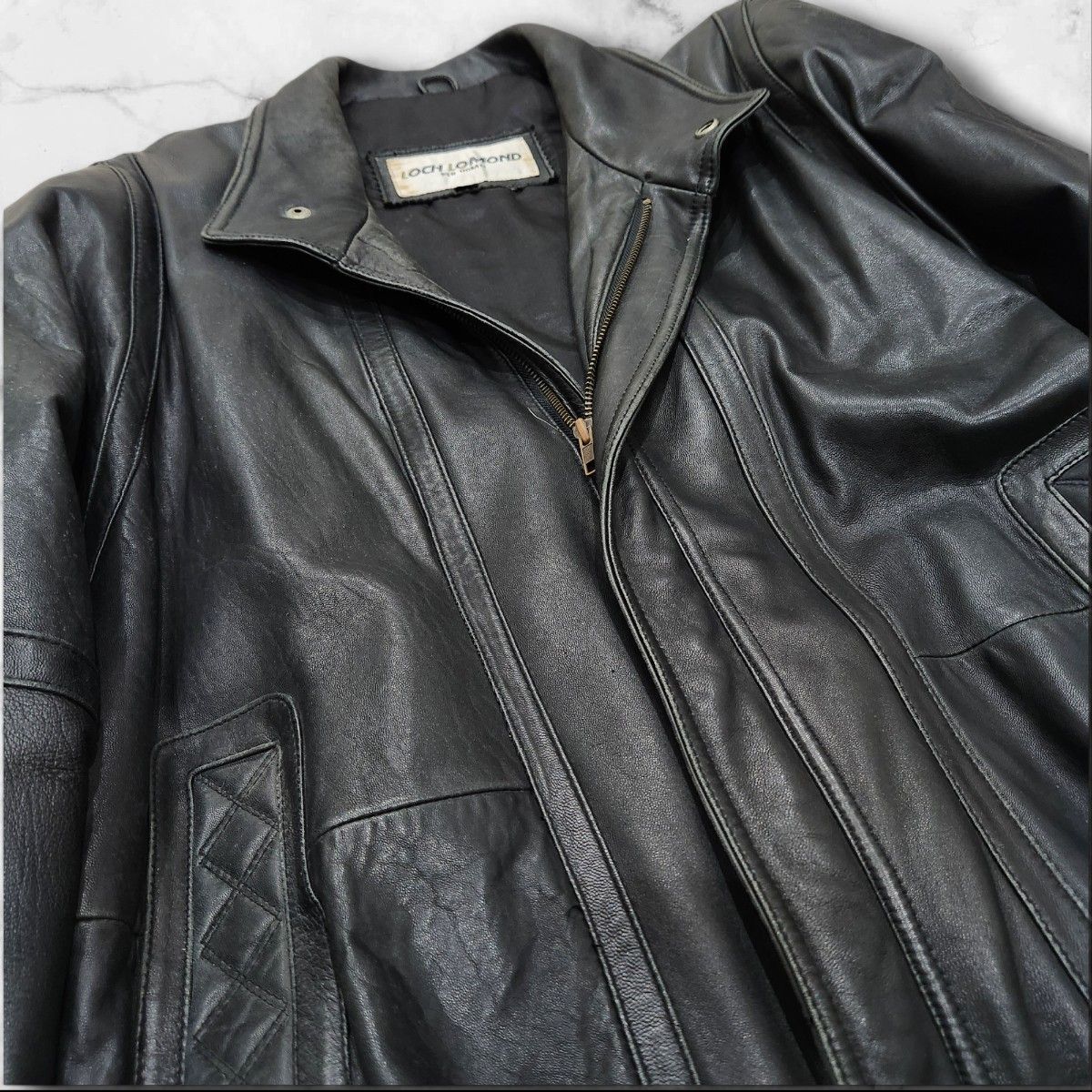 LOCH LOMOND ロッホローモンド A-2 フライトジャケット 羊革
