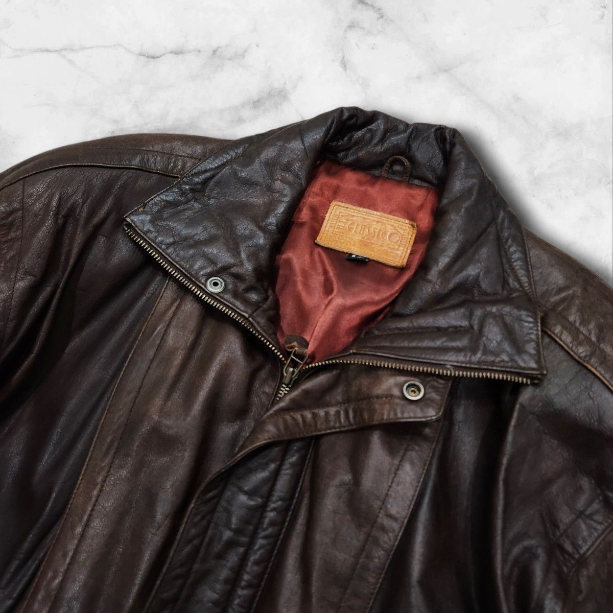 90s vintaga フライトジャケット A-2 羊革 短丈 y2k 希少✨90s vintaga フライトジャケット A-2 羊革 短丈 ブラウン - メルカリ