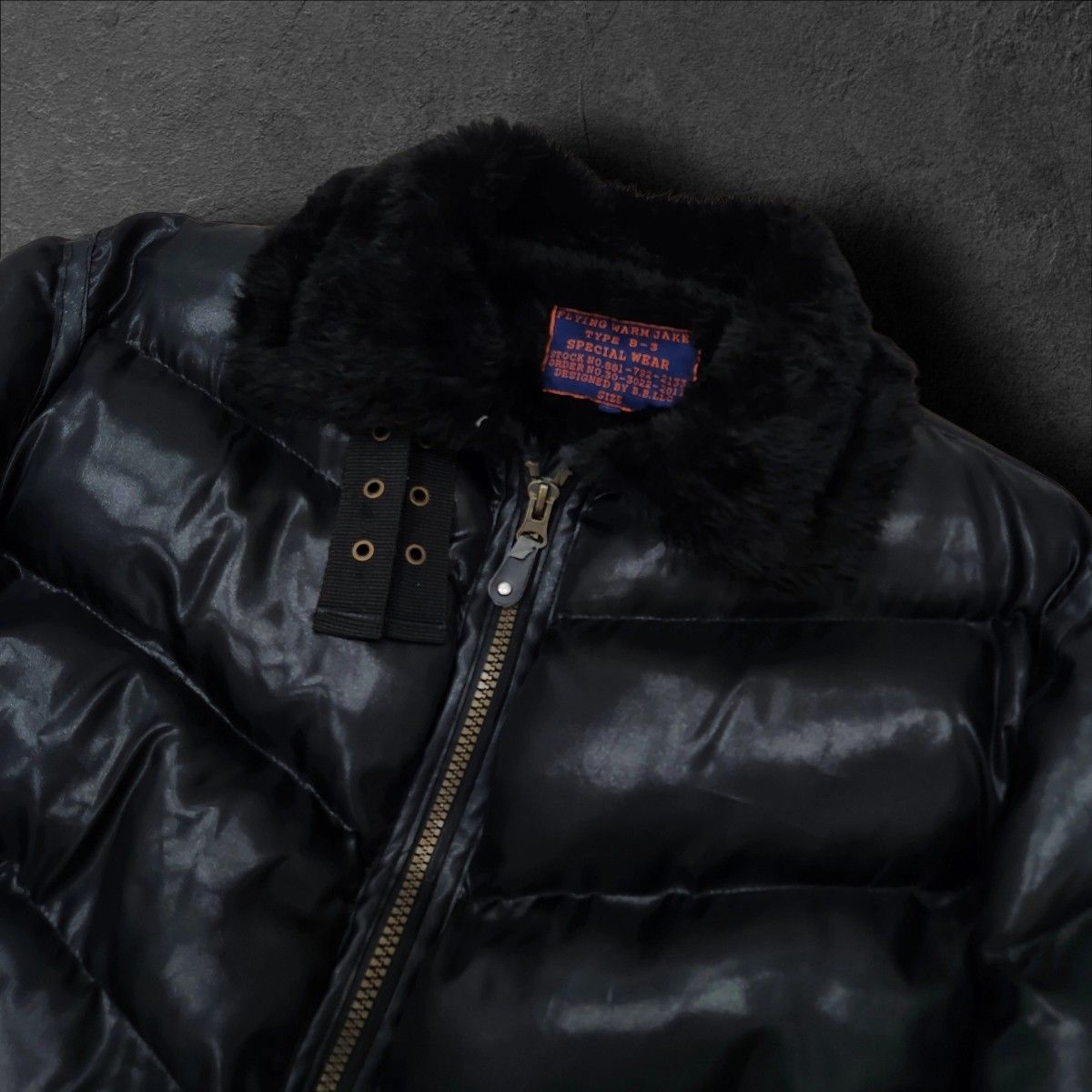 00s archive TYPE B-3 flight jacket LL y2k grunge punk お兄系