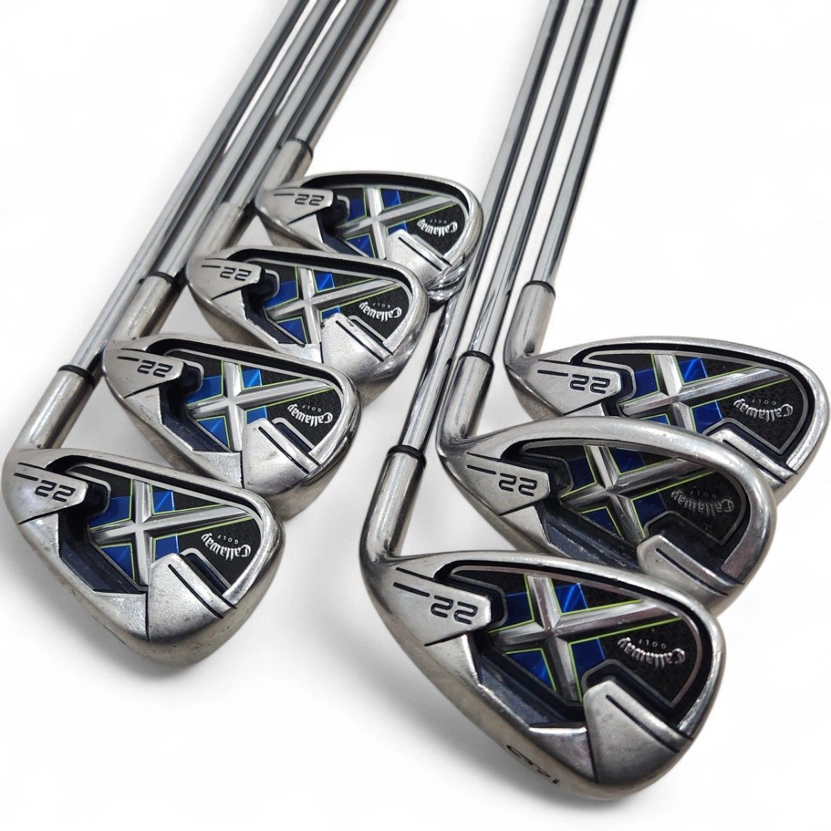 Callaway キャロウェイ X-22 アイアンセット 7本 5〜9.S.P メンズ