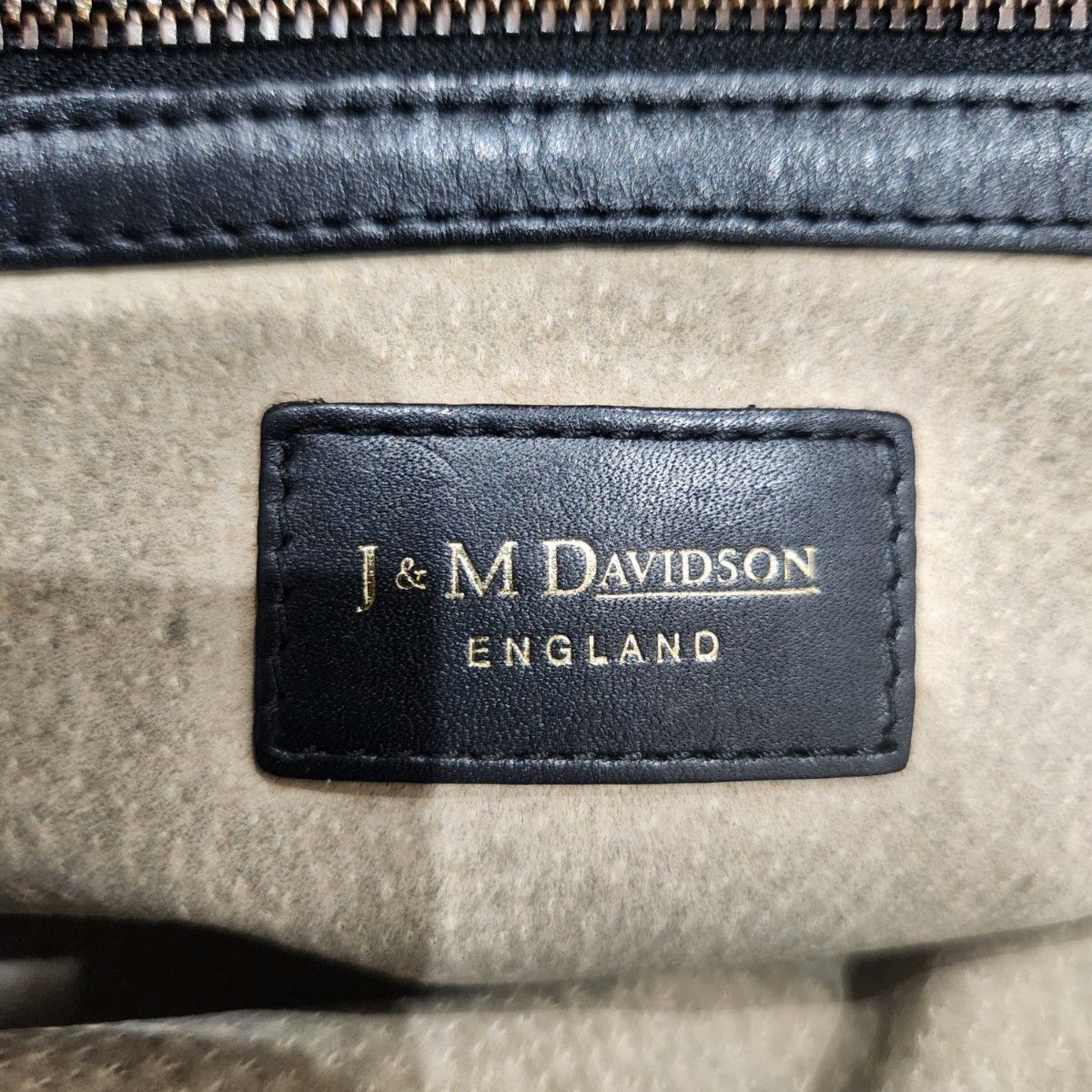 J&M DAVIDSON MINI VIVI ミニヴィヴィ ミニボストン レザー バイカラー 